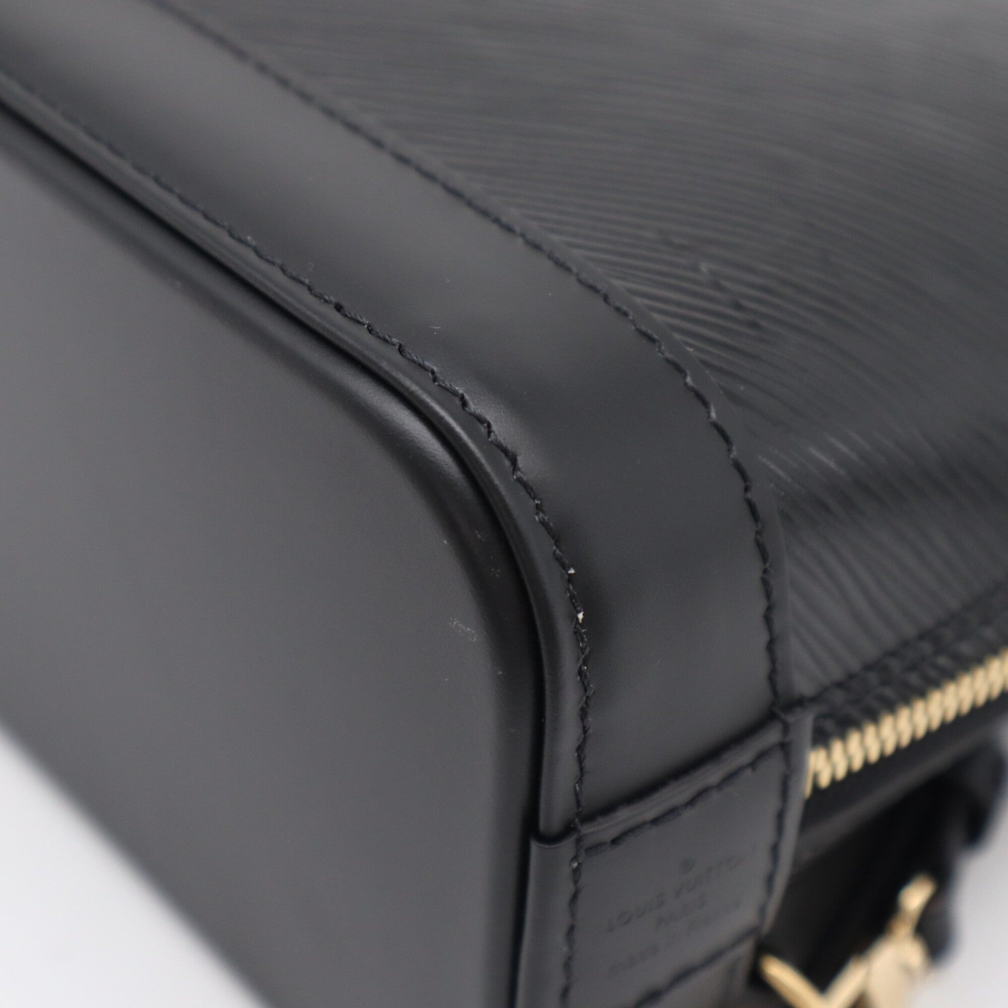 Louis Vuitton Epi Black Epi Leather Backpack (Pre-Owned)
