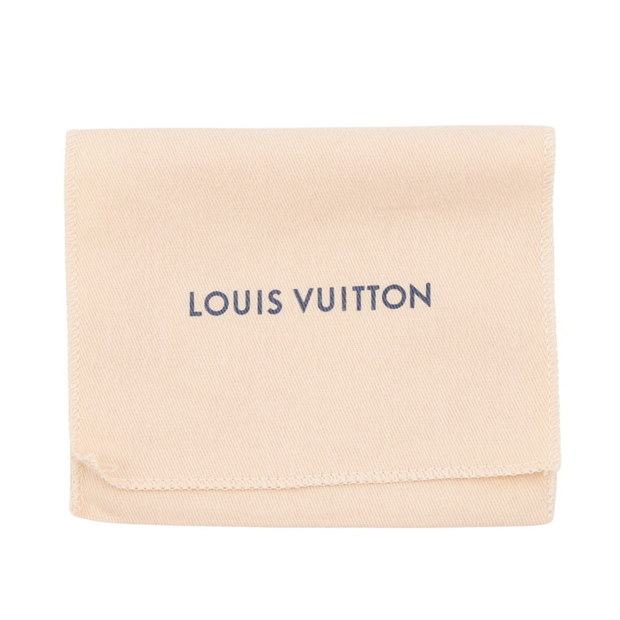 Louis Vuitton Blue Monogram Coin Purse/Coin Case (Pre-Owned)