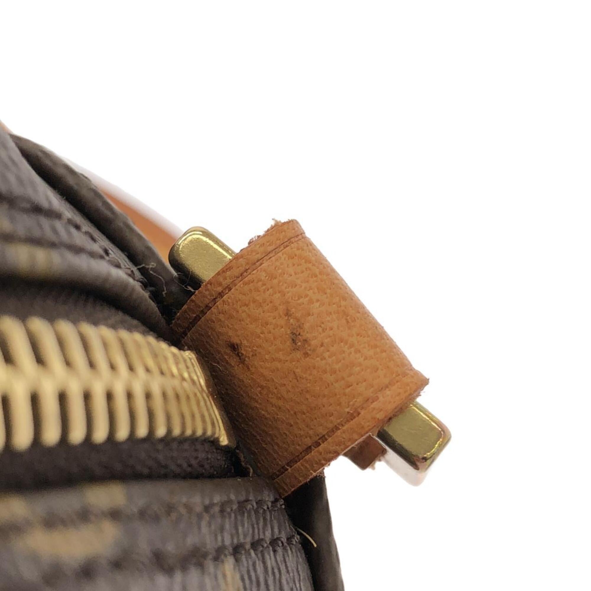 Louis Vuitton Brown Coated Canvas Pochette Shoulder Bag (Pre-Owned)