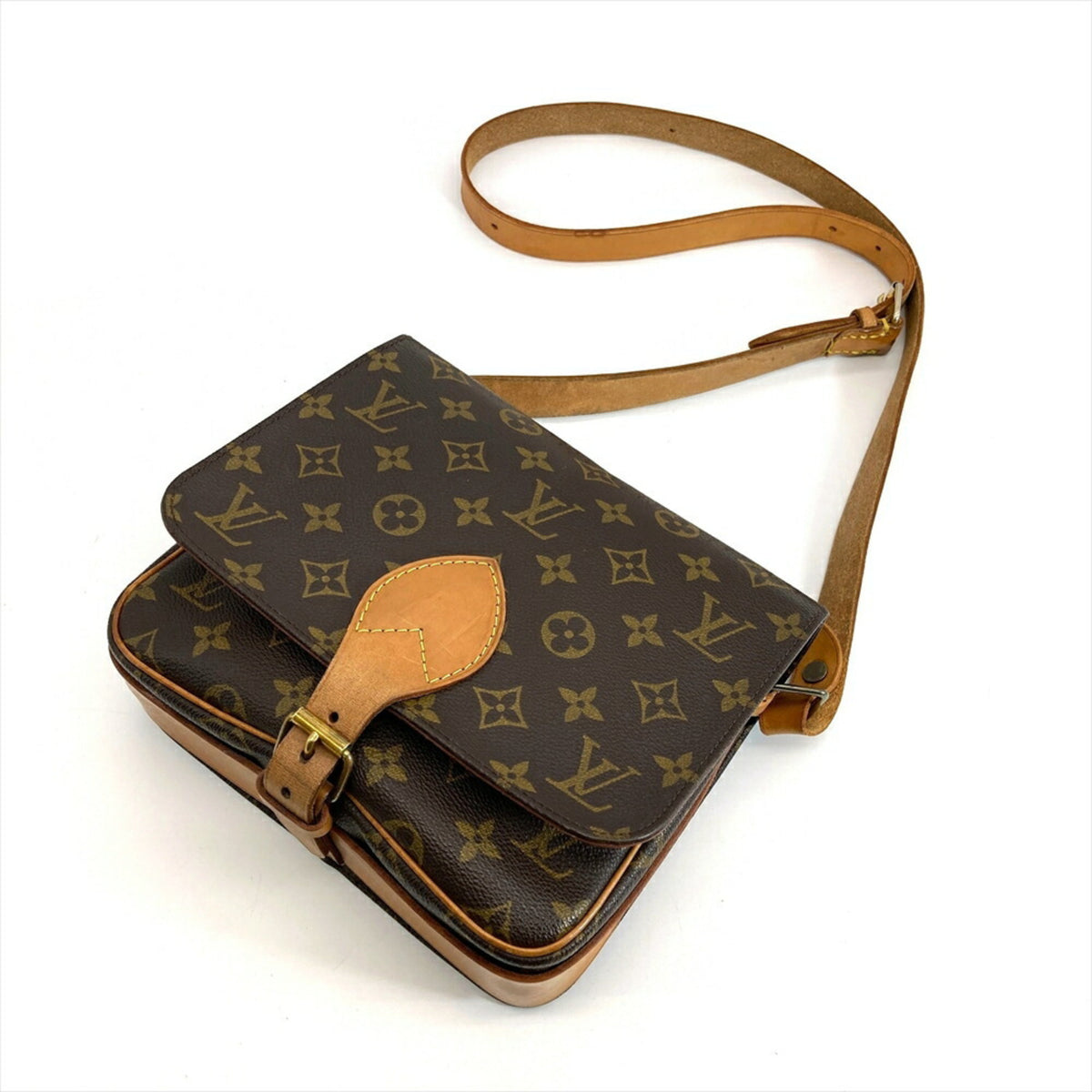 Louis Vuitton Brown Monogram Monogram Shoulder Bag (Pre-Owned)