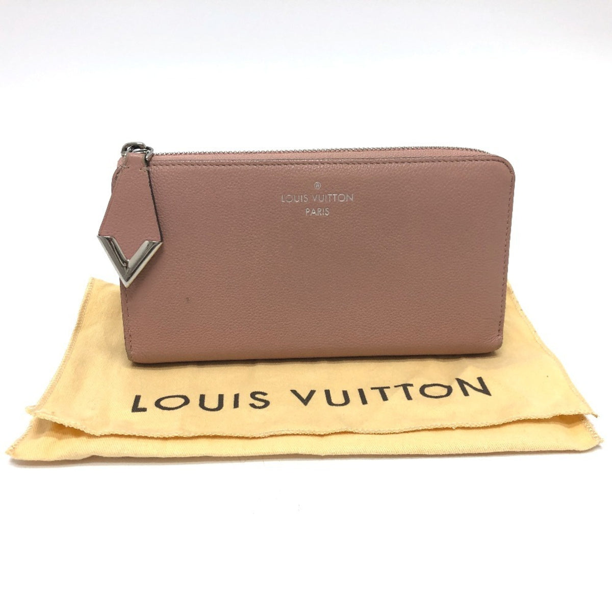 Louis Vuitton Magnolia Leather Long Wallet (Bi-Fold) (Pre-Owned)