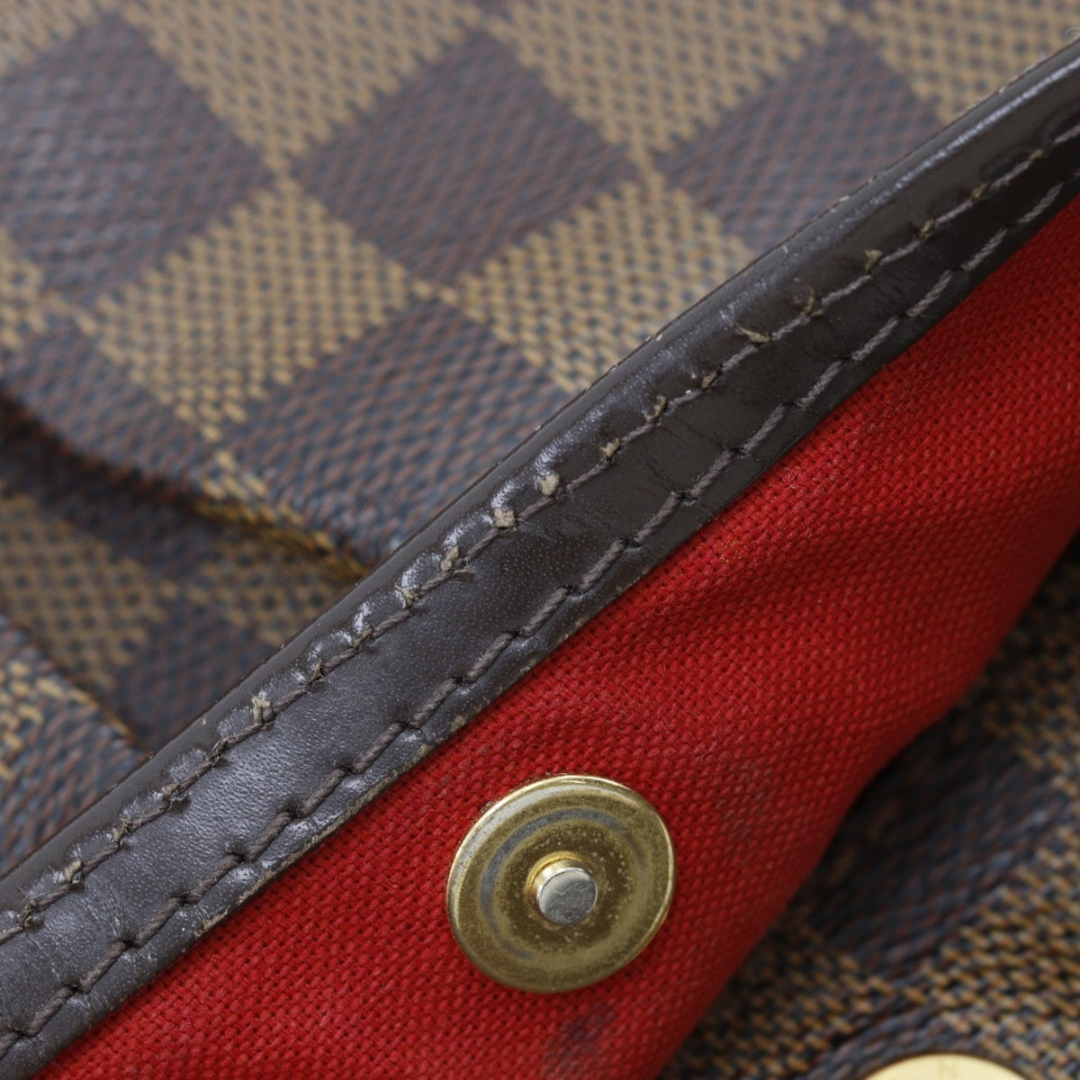 Louis Vuitton Brown Damier Canvas Shoulder Bag (Pre-Owned)