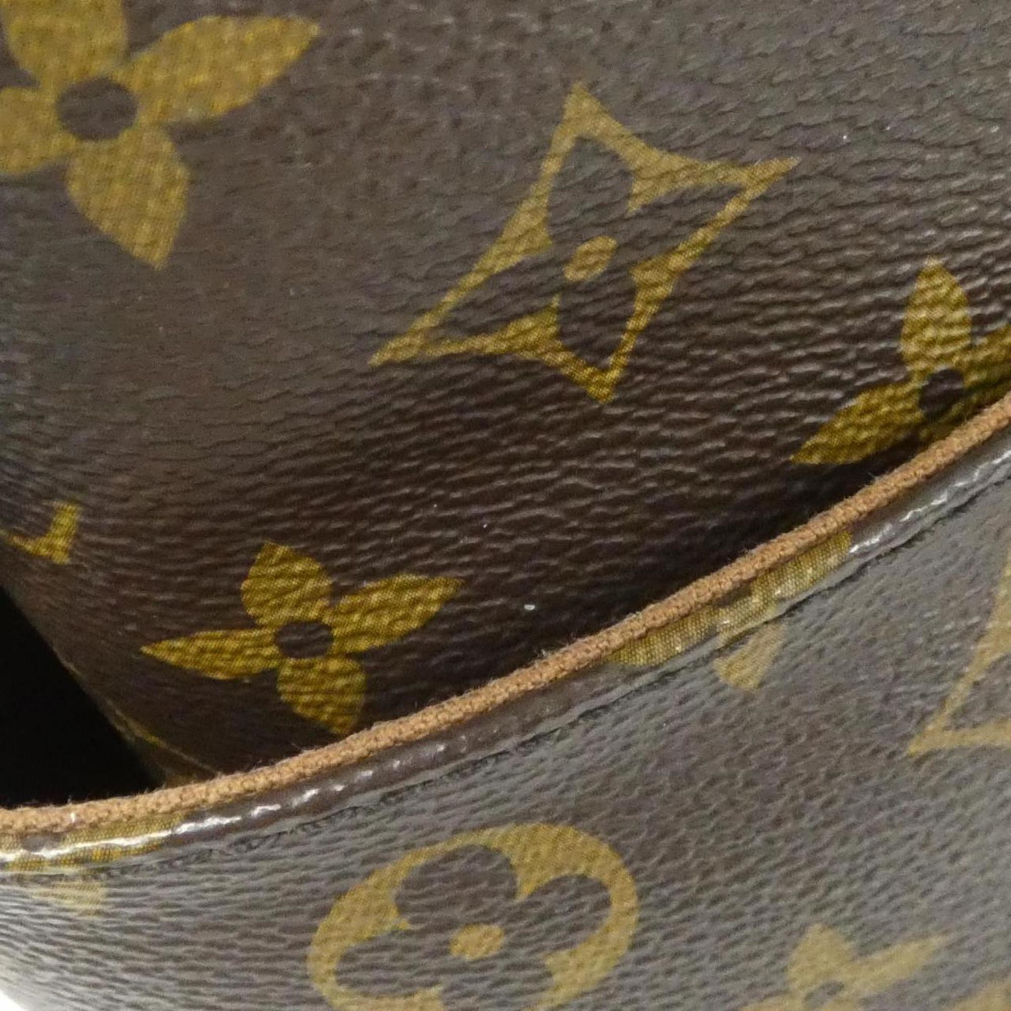 Louis Vuitton Brown Coated Canvas Handbag (Pre-Owned)