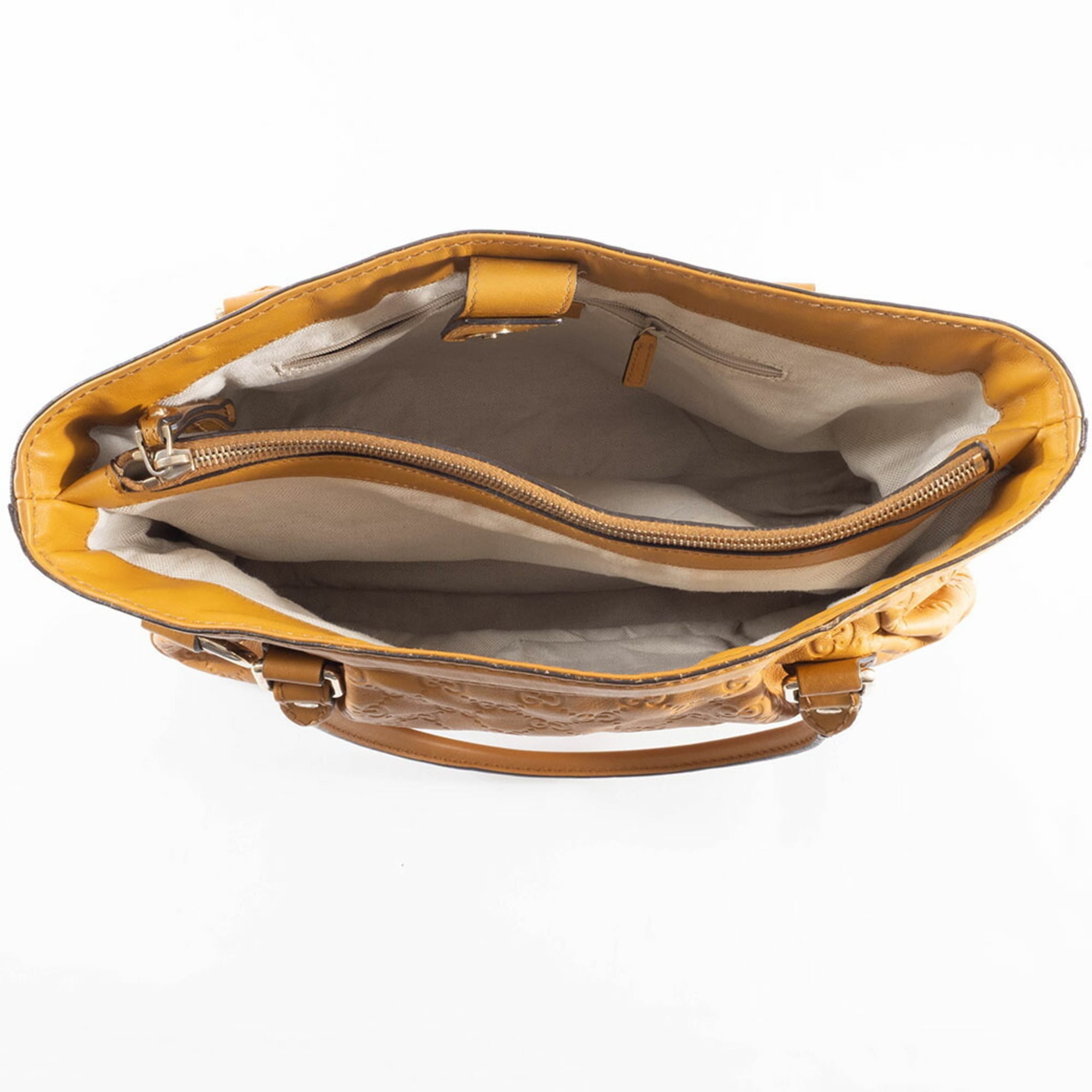 Gucci Brown Leather Handbag (Pre-Owned)