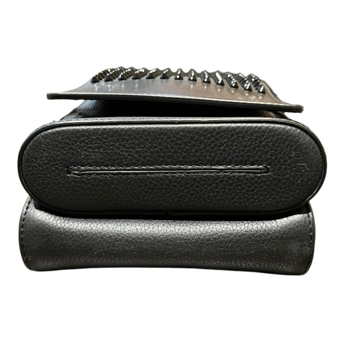 Christian Louboutin Black Leather Shoulder Bag (Pre-Owned)