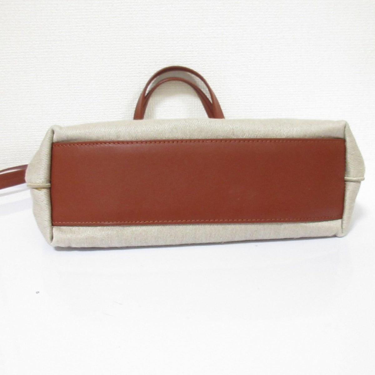 Chloé Beige Brown Shoulder Bag Tote Bag (Pre-Owned)