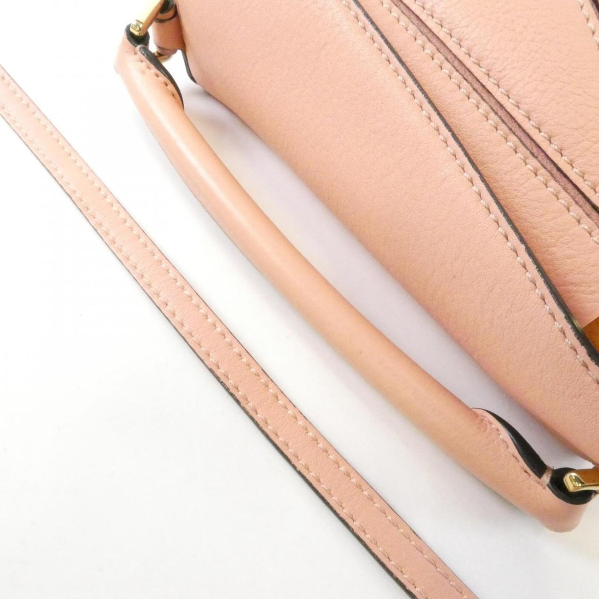 Loewe Pink Leather Handbag (Pre-Owned)