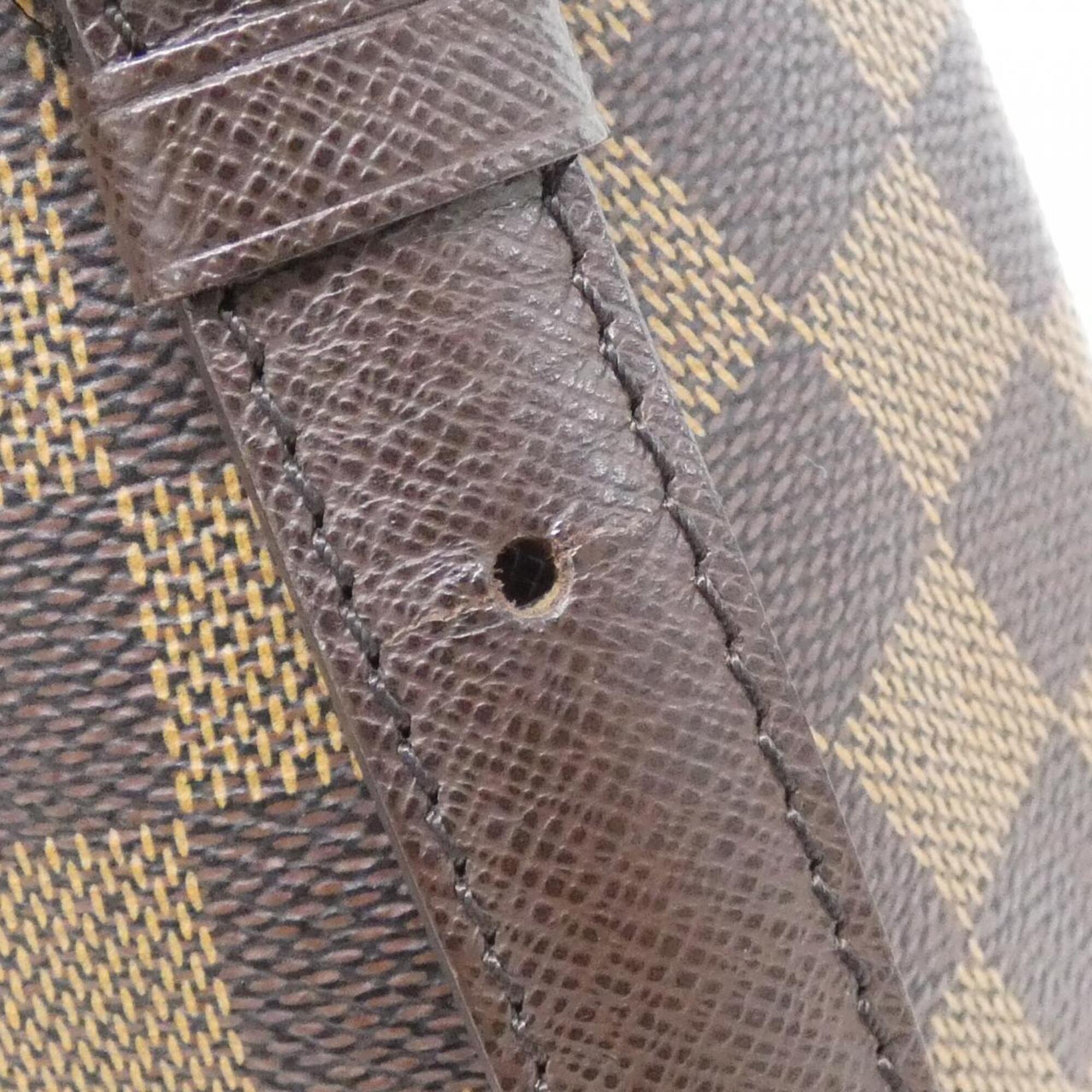 Louis Vuitton Damier Canvas Ebene Coated Canvas Shoulder Bag (Pre-Owned)