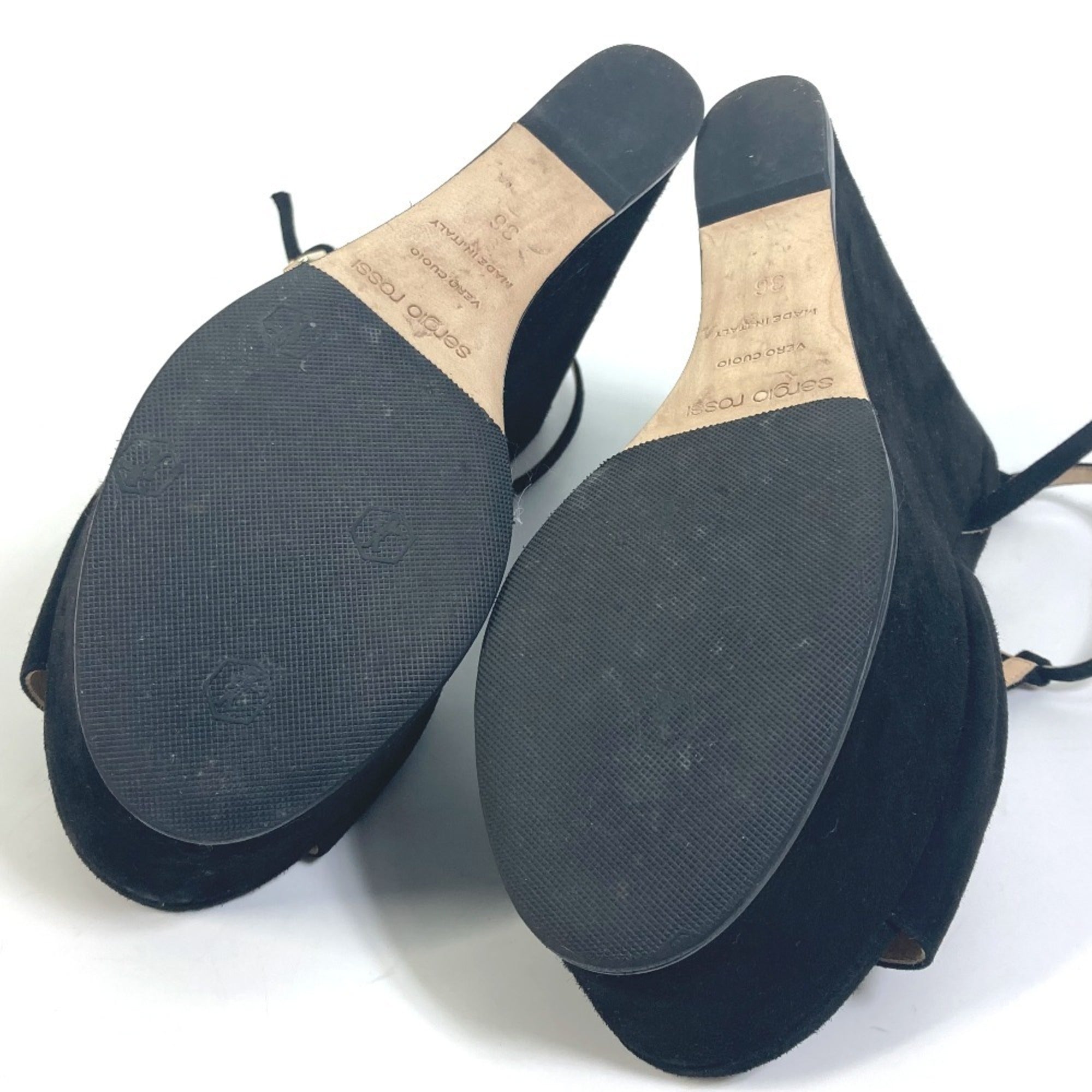 Sergio Rossi Black Mules (Pre-Owned)