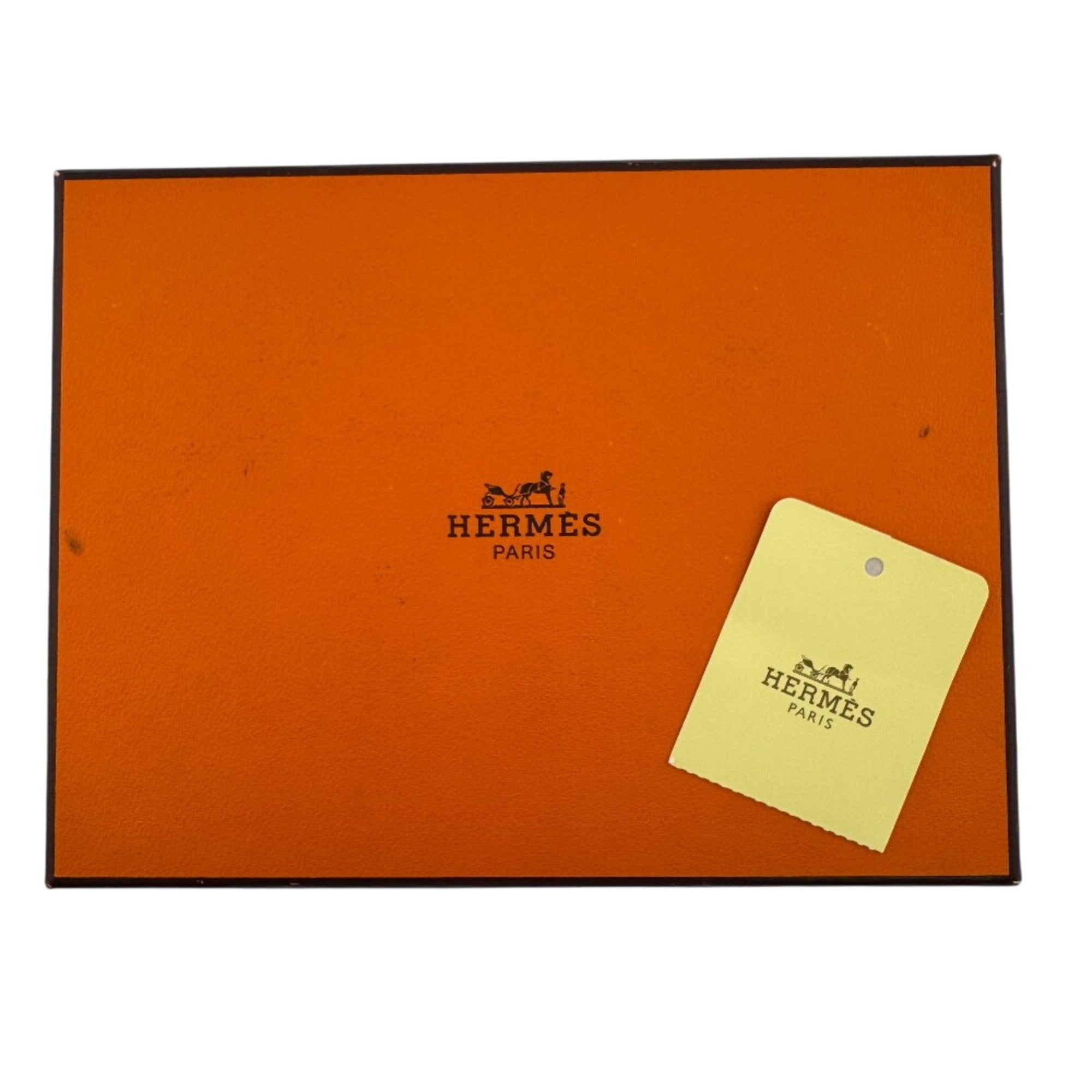 Hermes Blue Indigo Epsom Leather Wallet (Tri-Fold) (Pre-Owned)