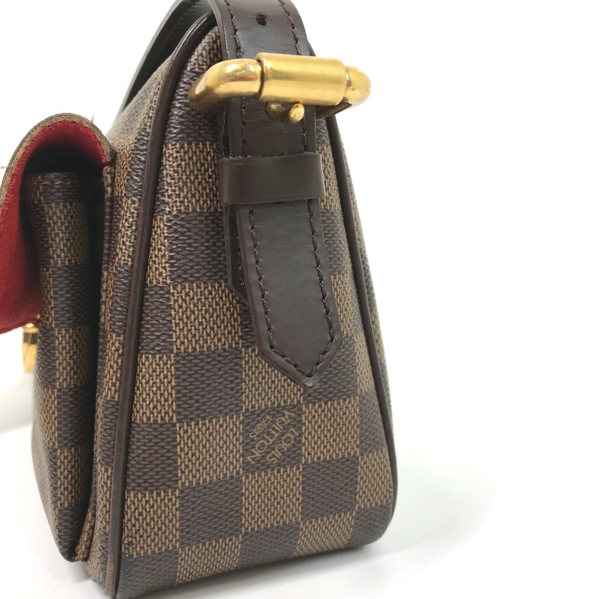 Louis Vuitton Brown Damier Canvas Ebene Damier Canvas Shoulder Bag (Pre-Owned)