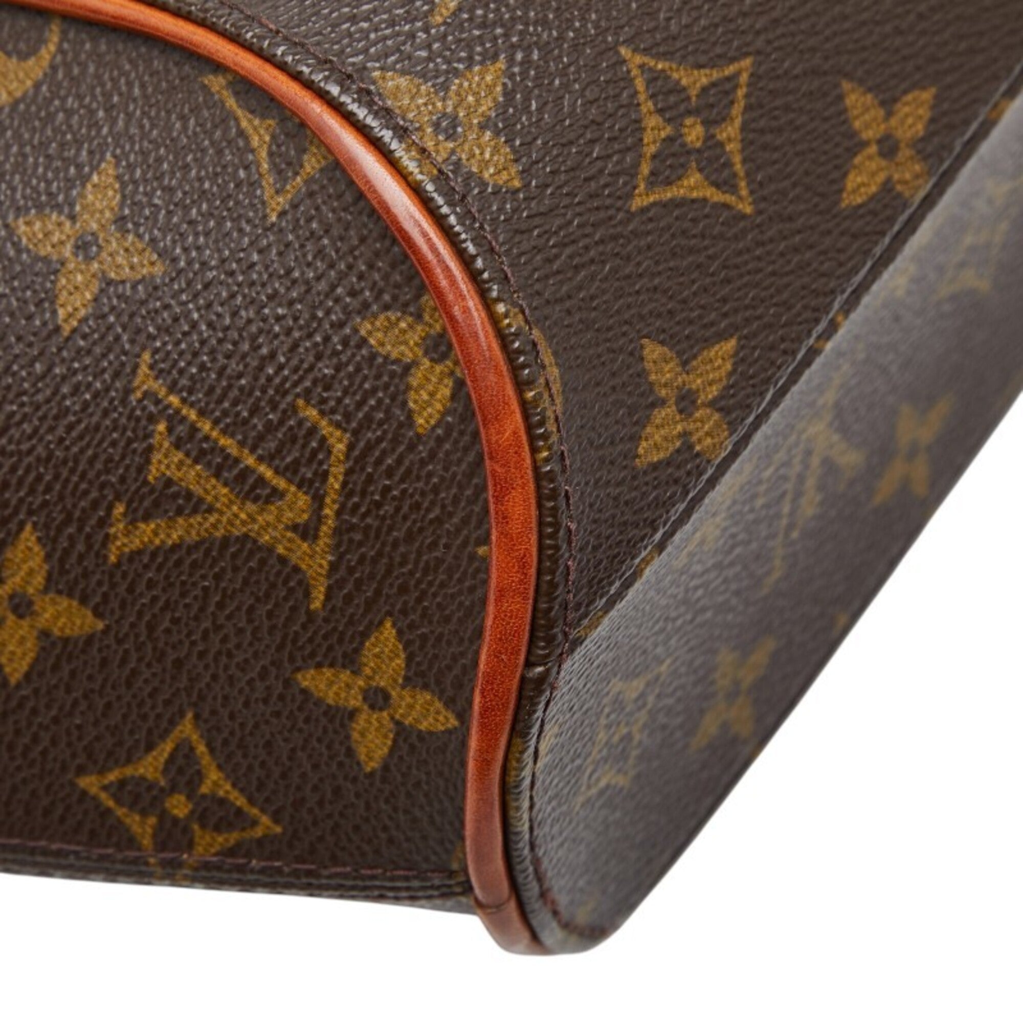 Louis Vuitton Brown Pvc Leather Handbag (Pre-Owned)