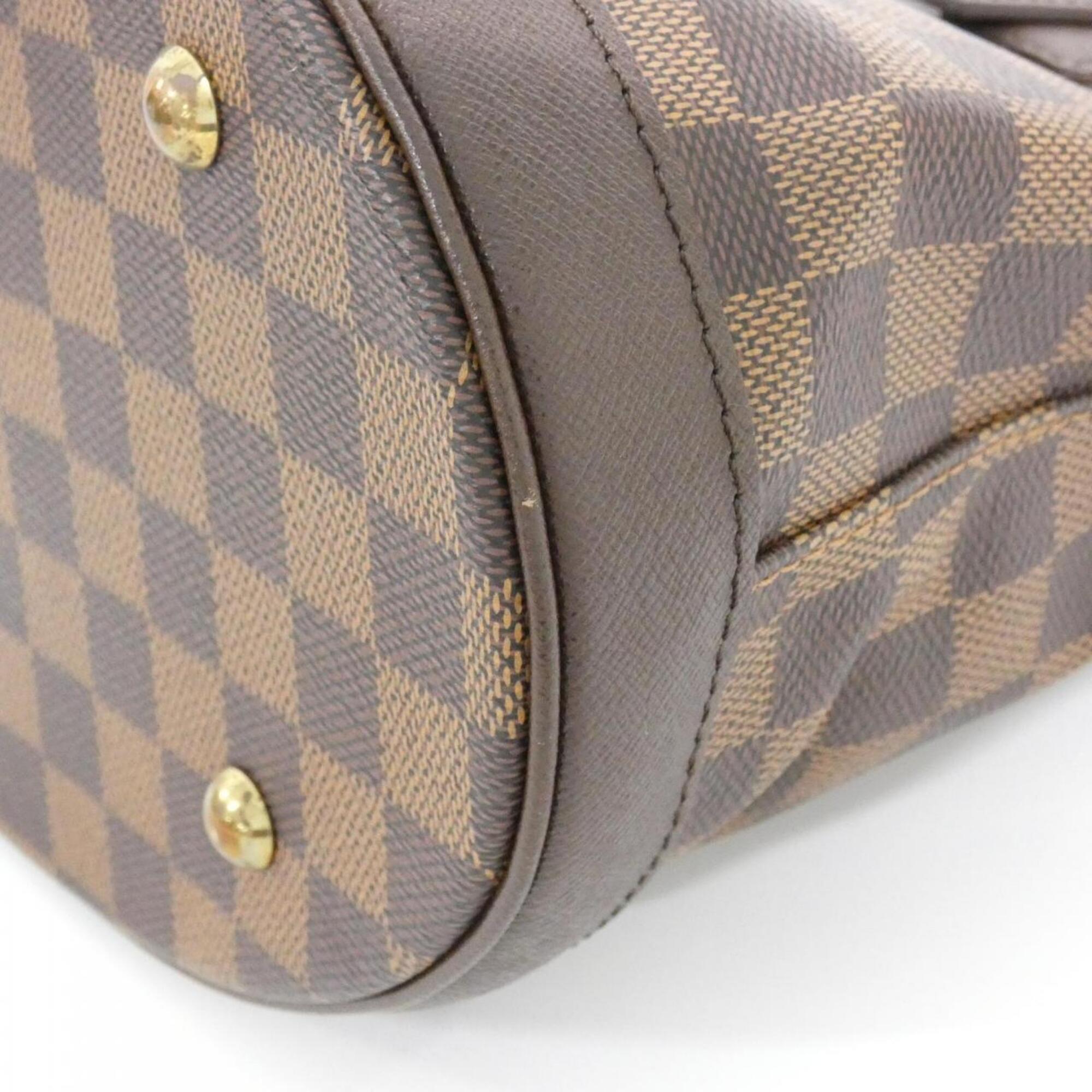 Louis Vuitton Brown Coated Canvas Shoulder Bag (Pre-Owned)