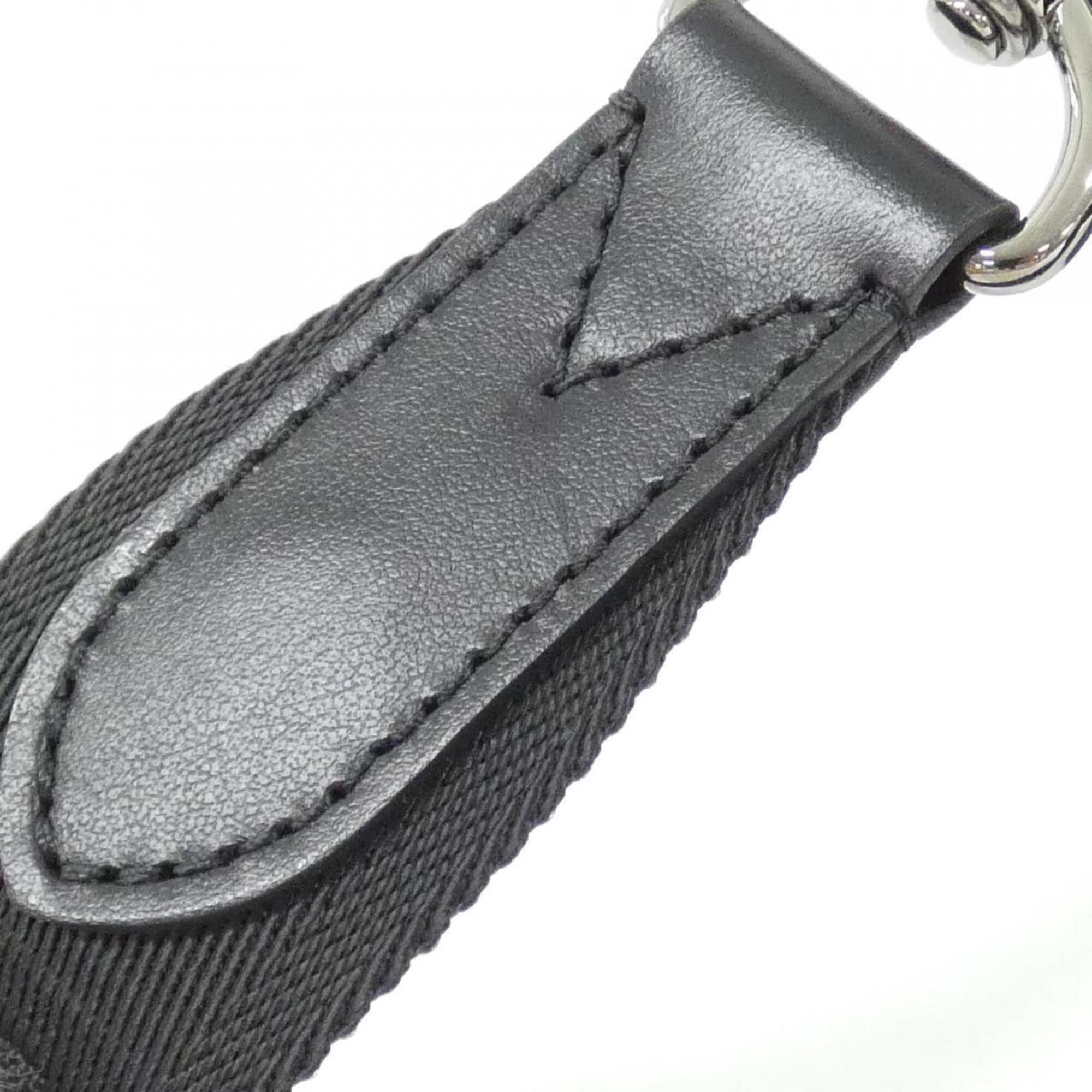 Louis Vuitton Black Gris Coated Canvas Boston Bag (Pre-Owned)