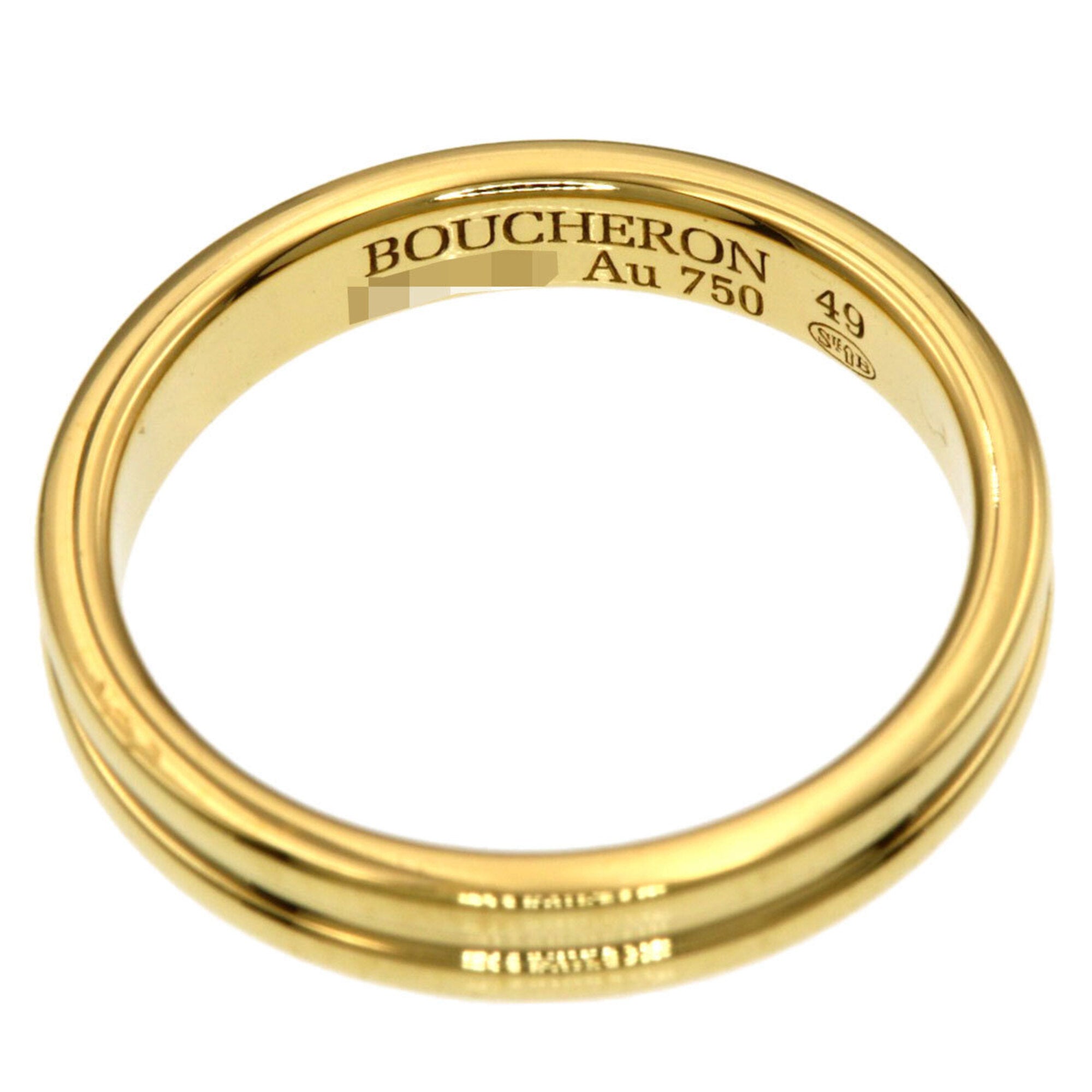 Boucheron Yellow Gold (18K) Band Ring (Pre-Owned)