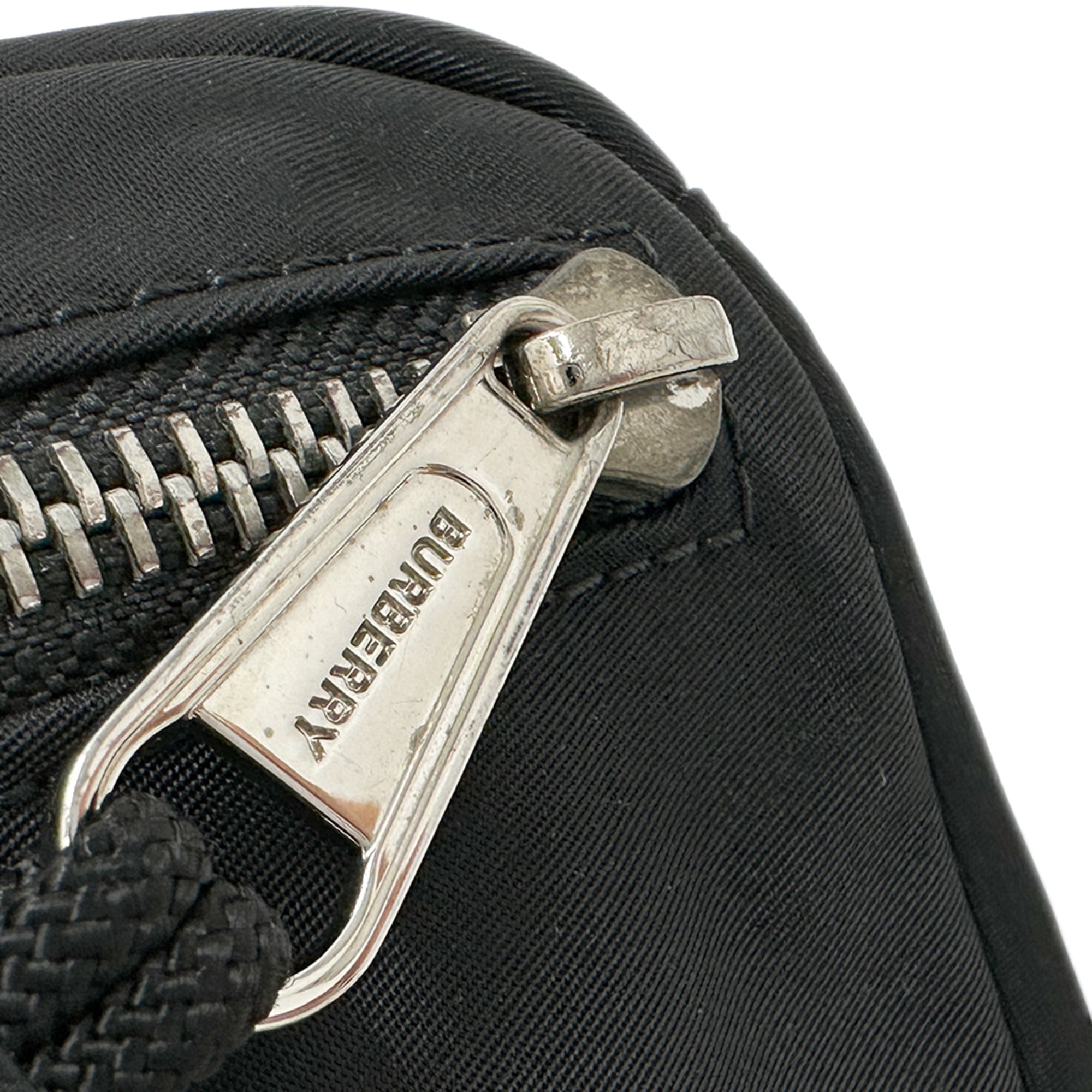 Burberry Black Nylon Handbag Sling Bag (Pre-Owned)