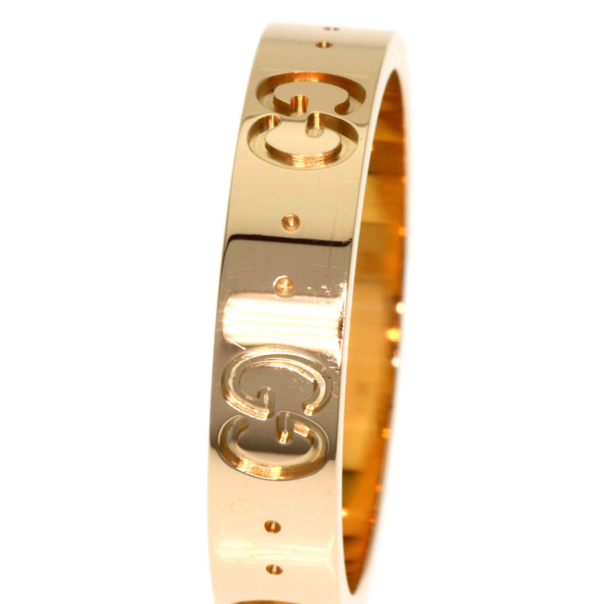 Gucci Pink Gold (18K) Band Ring (Pre-Owned)