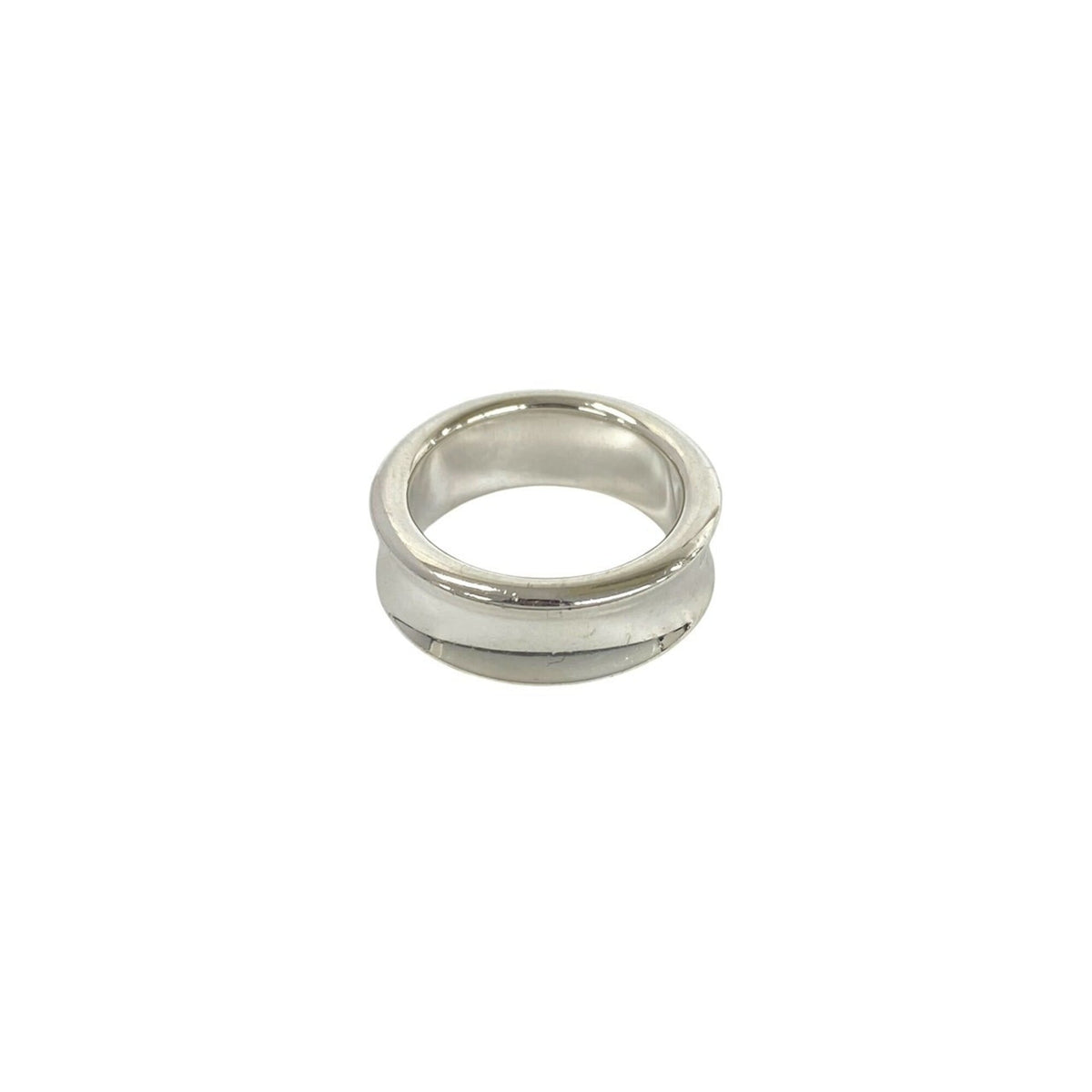 Tiffany Silver Silver 925 Band Ring (Pre-Owned)