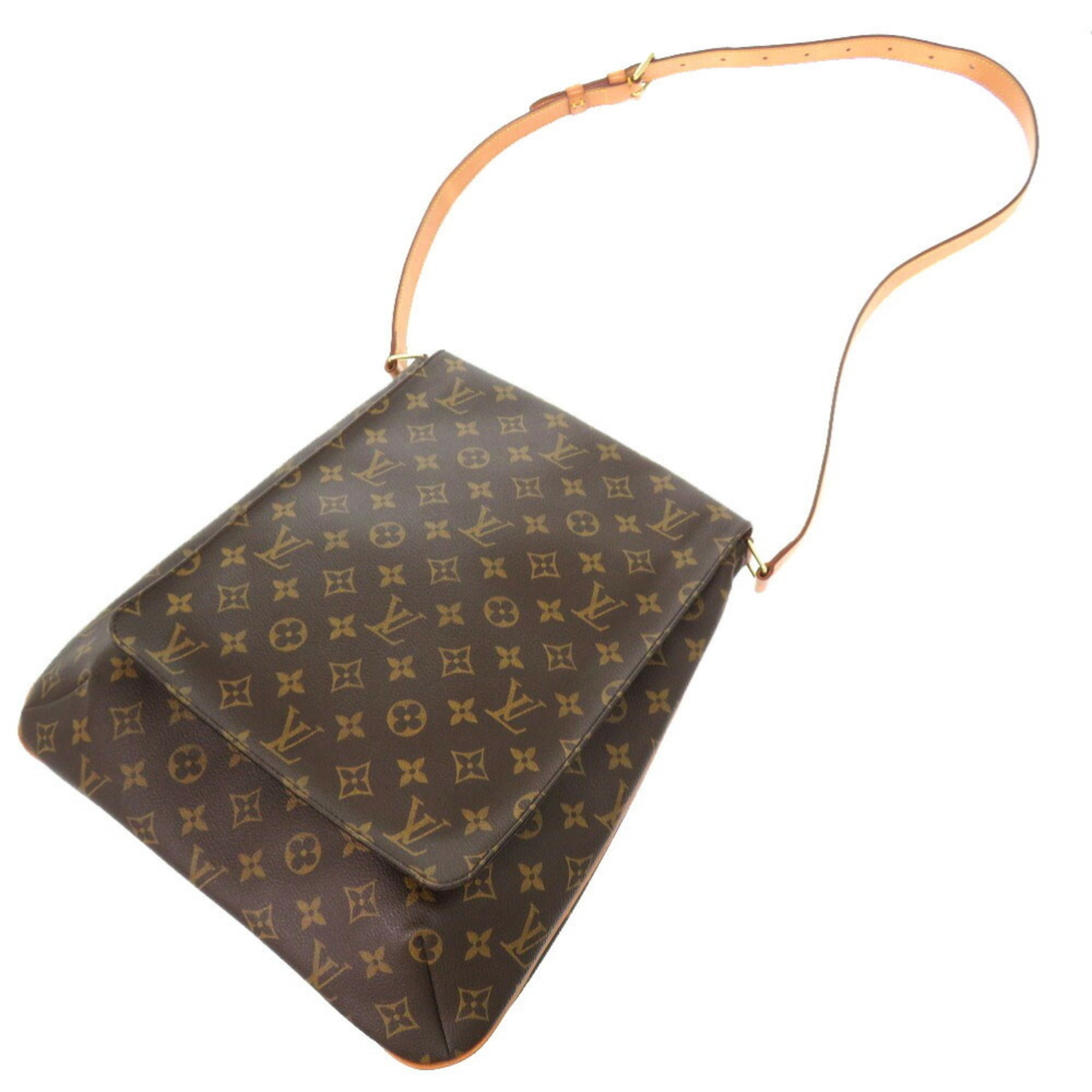 Louis Vuitton Brown Monogram Shoulder Bag (Pre-Owned)
