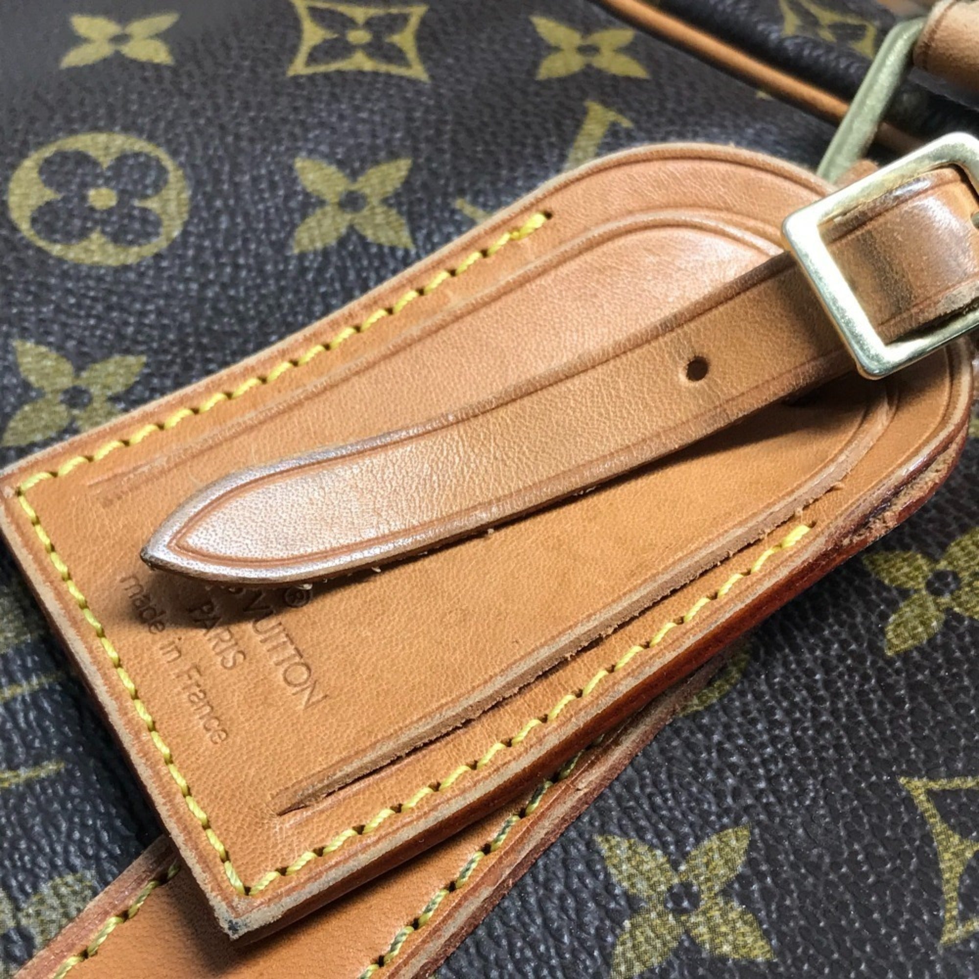 Louis Vuitton Brown Monogram Canvas Boston Bag Handbag (Pre-Owned)