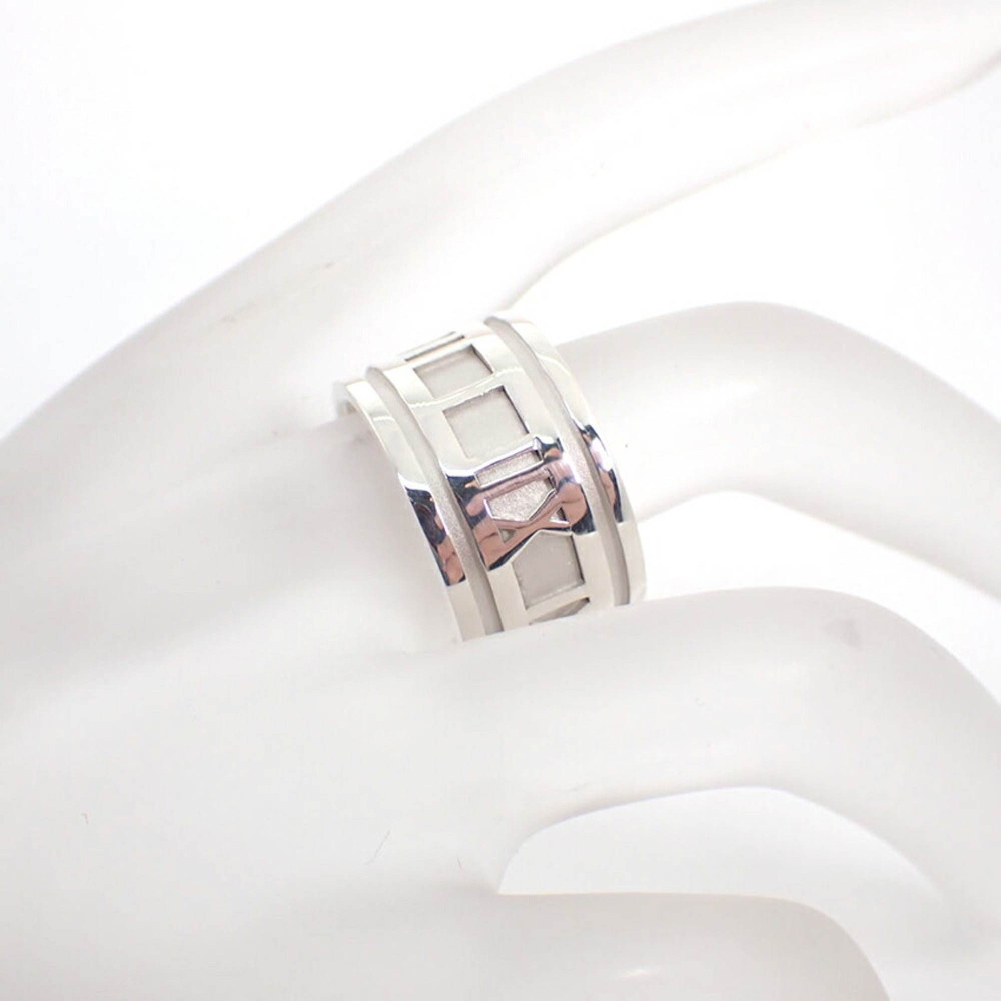 Tiffany Sterling Silver 925 Band Ring (Pre-Owned)