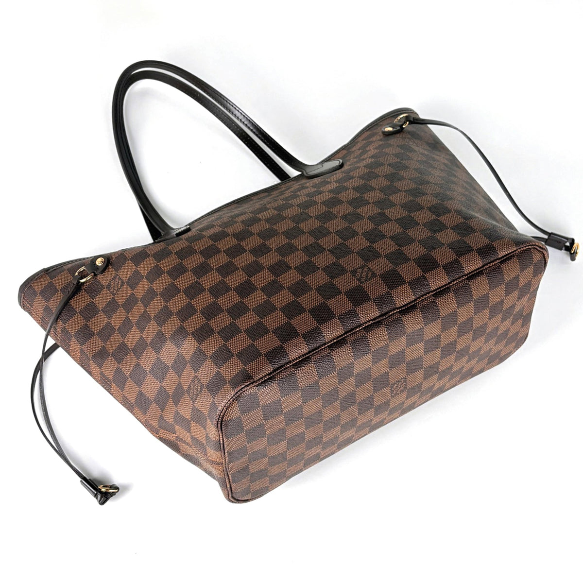 Louis Vuitton Brown Damier Canvas Shoulder Bag Tote Bag (Pre-Owned)