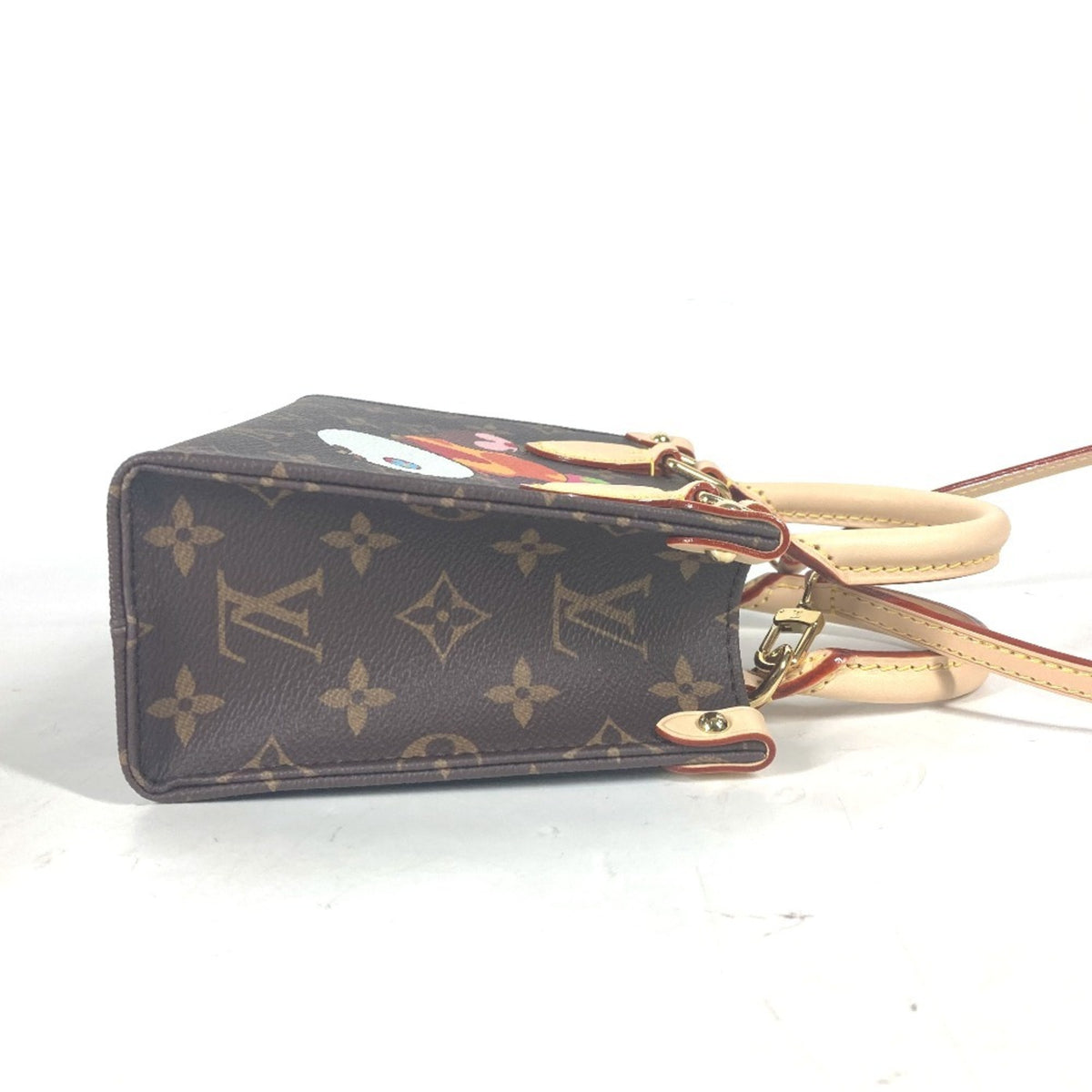 Louis Vuitton Brown Monogram Canvas Handbag (Pre-Owned)