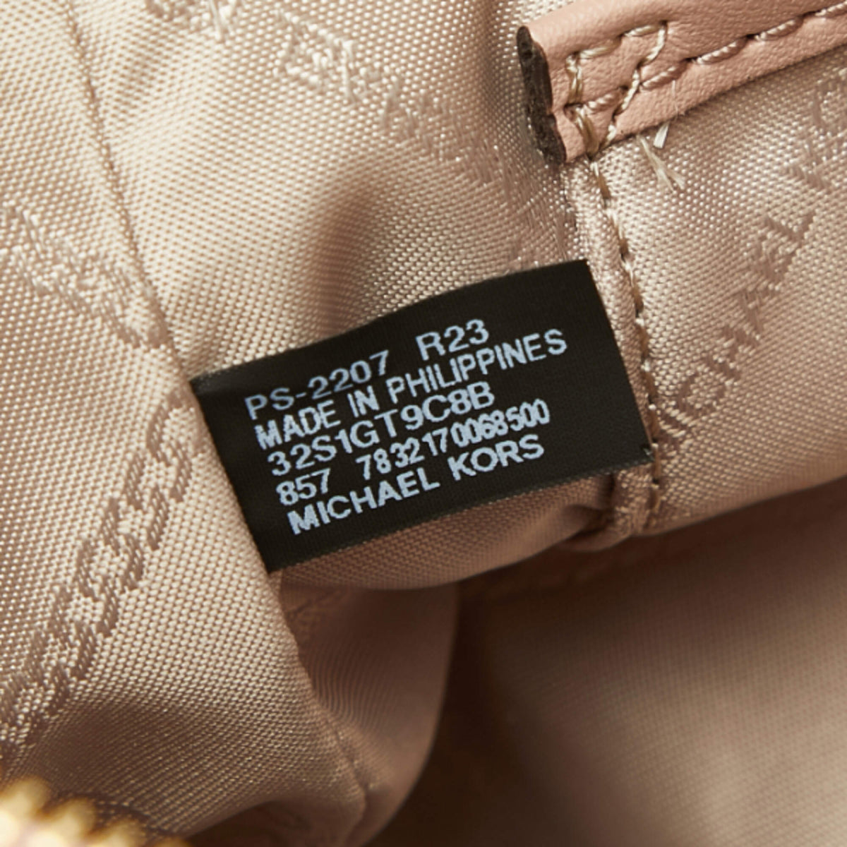 Michael Kors Pink Pvc Leather Handbag Shoulder Bag (Pre-Owned)