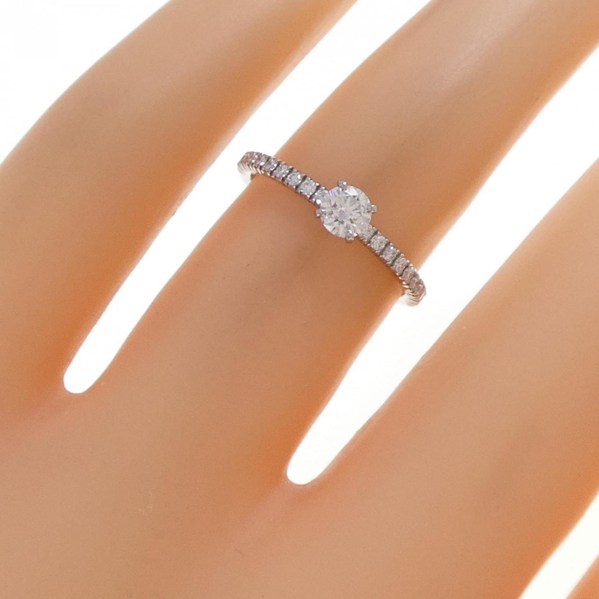 Cartier Platinum Platinum 950 Band Ring (Pre-Owned)