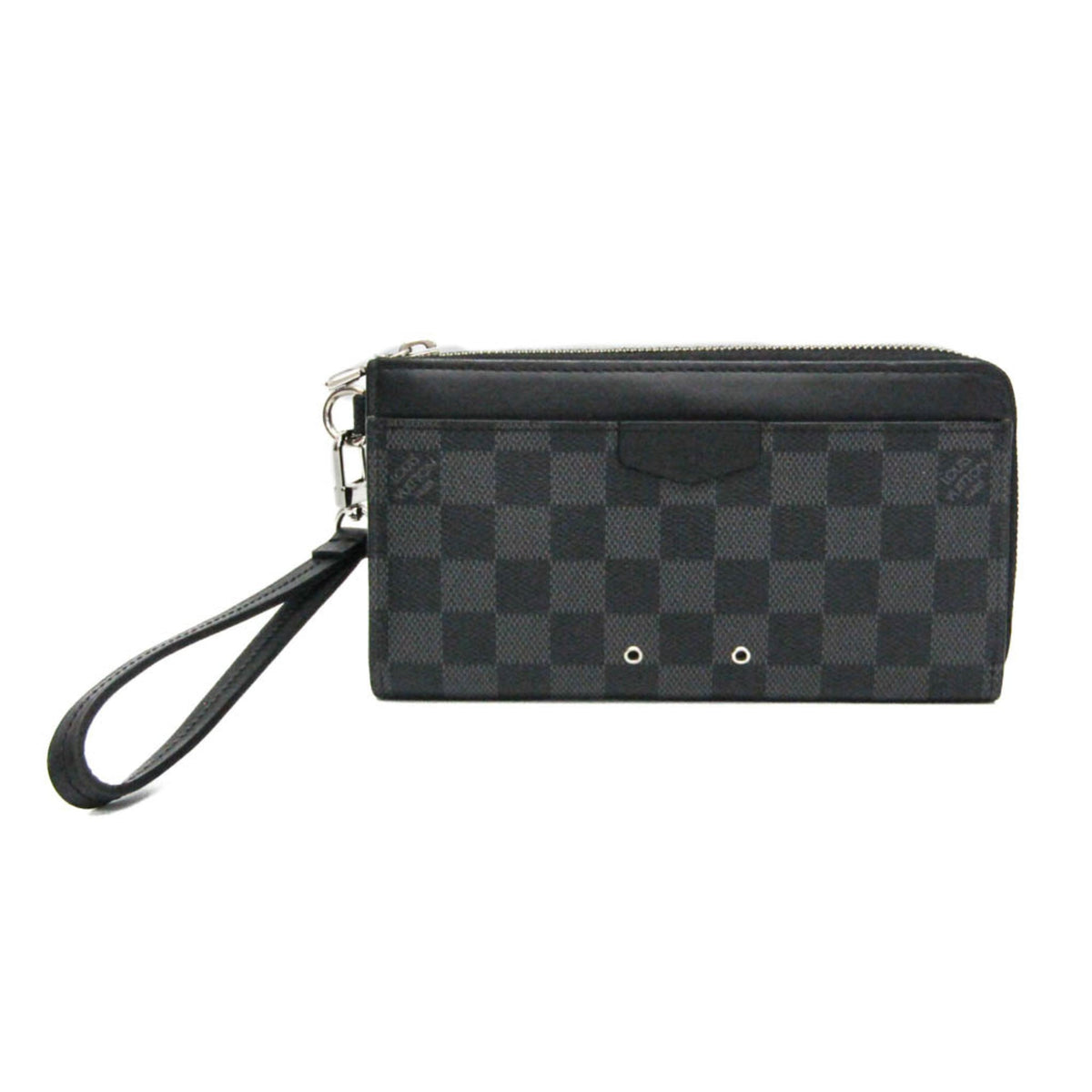 Louis Vuitton Damier Graphite Black Damier Graphite Long Wallet (Bi-Fold) (Pre-Owned)
