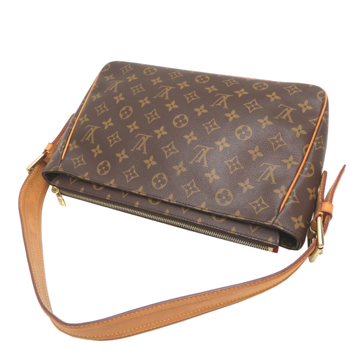 Louis Vuitton Brown Monogram Shoulder Bag (Pre-Owned)