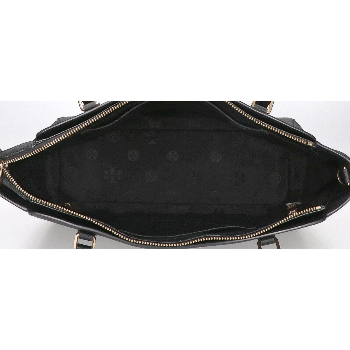 Tory Burch Black Leather Tote Bag (Pre-Owned)