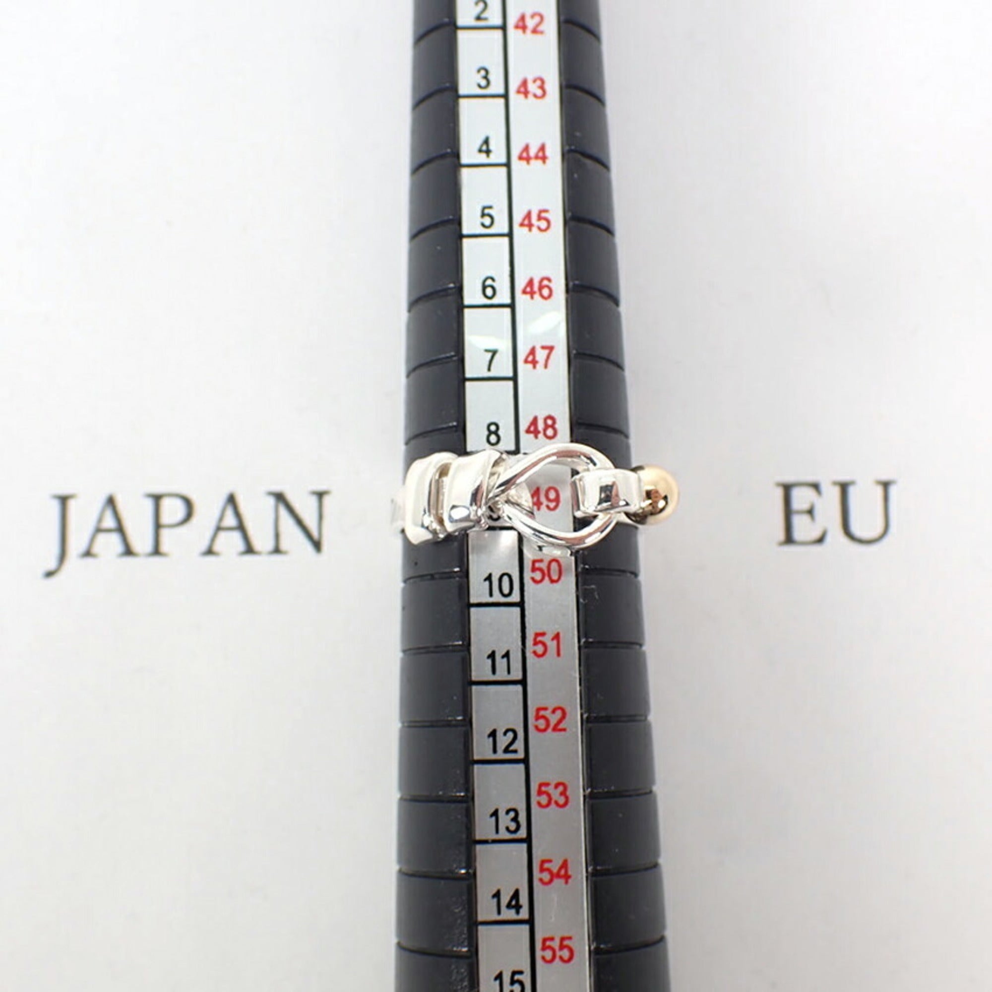 Tiffany Yellow Gold (18K) Sterling Silver 925 Band Ring (Pre-Owned)