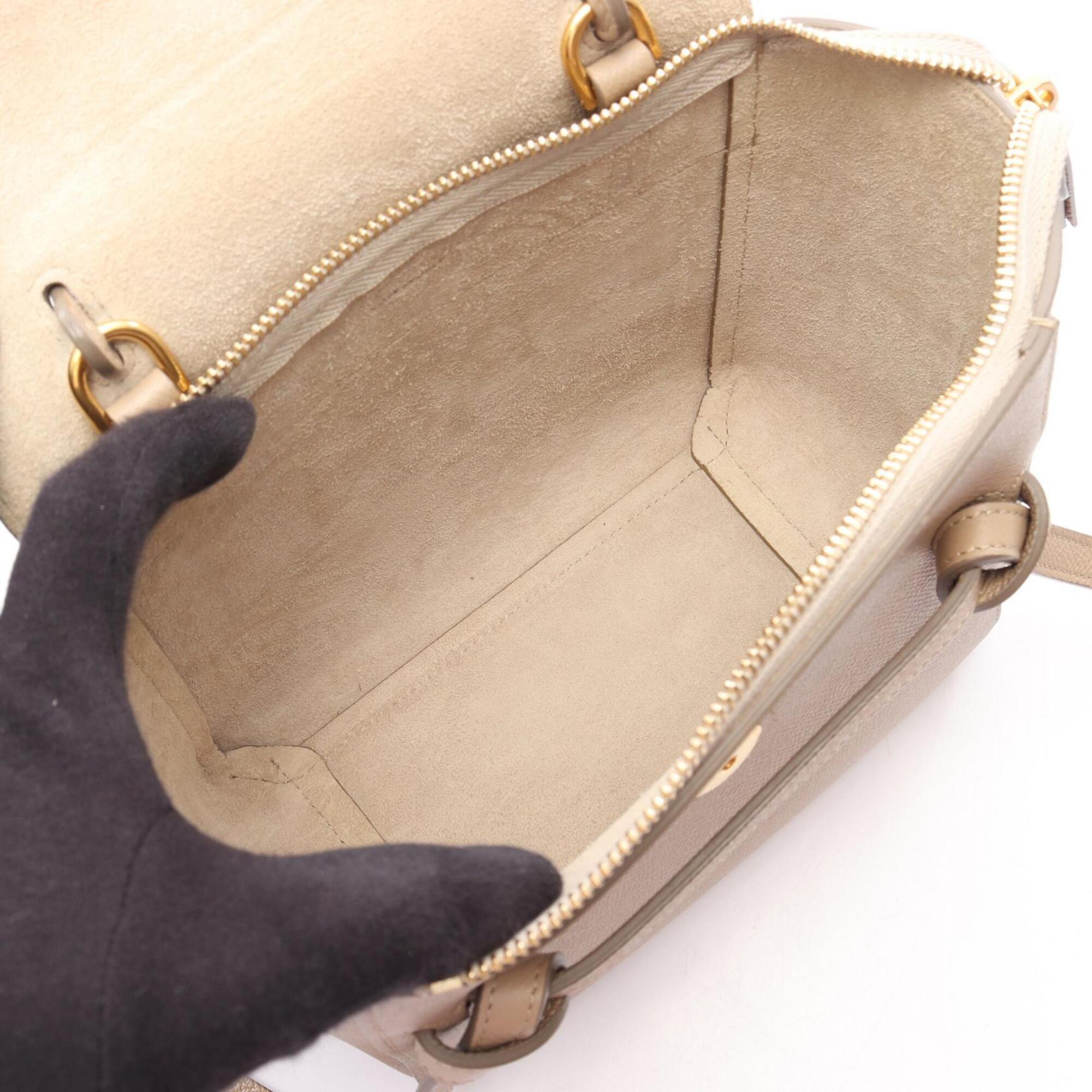 Celine Beige Leather Handbag (Pre-Owned)