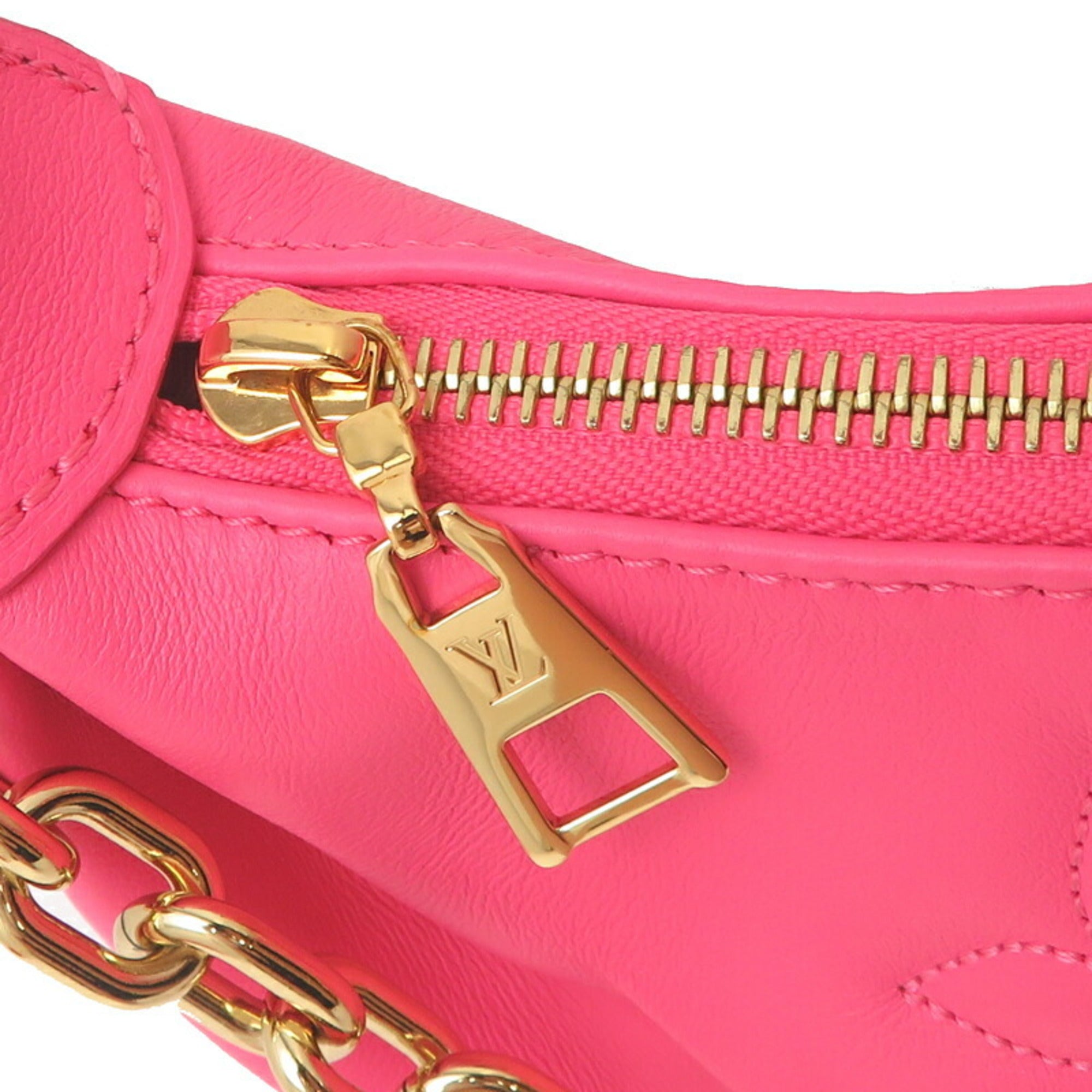 Louis Vuitton Pink Leather Handbag (Pre-Owned)