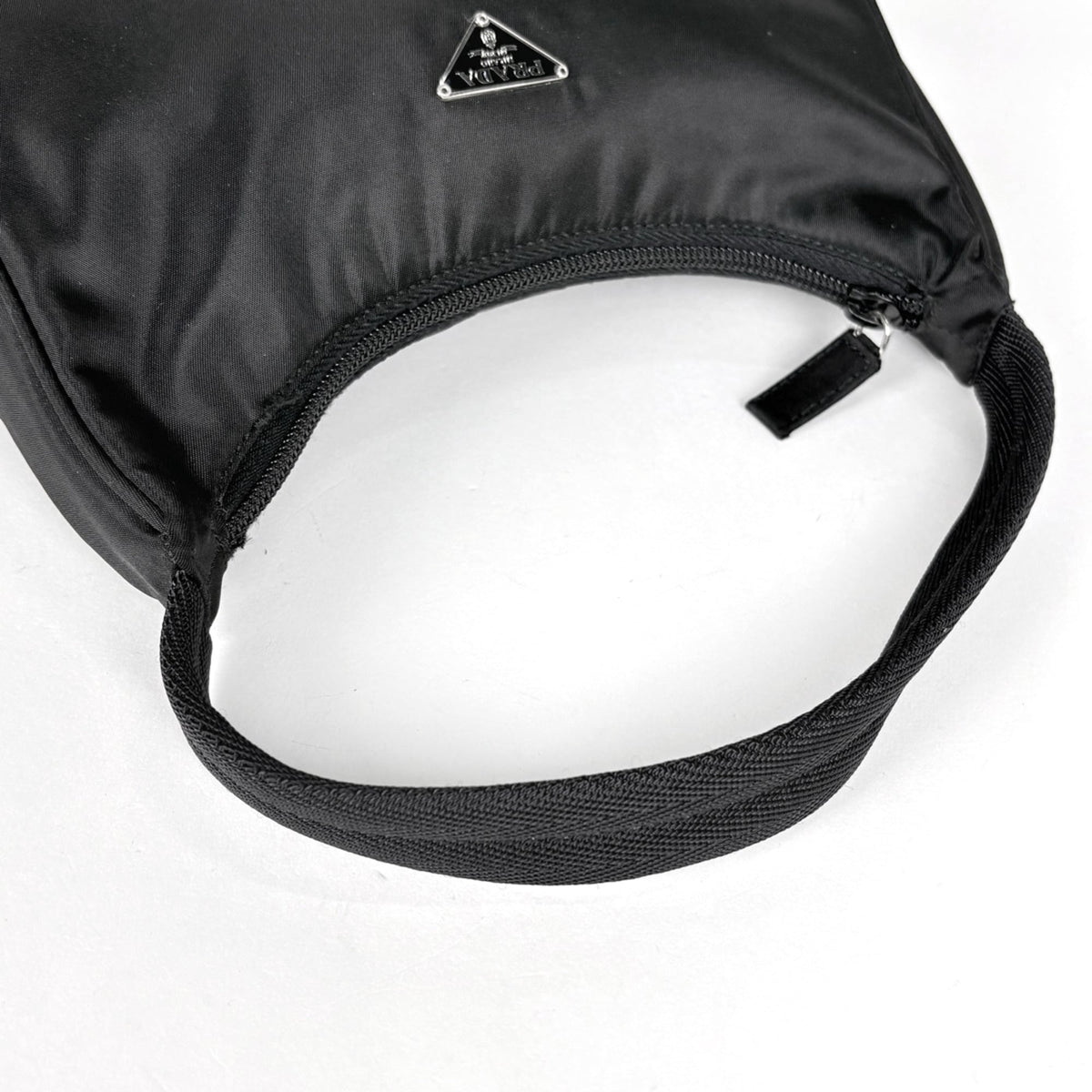 Prada Black Nylon Handbag (Pre-Owned)