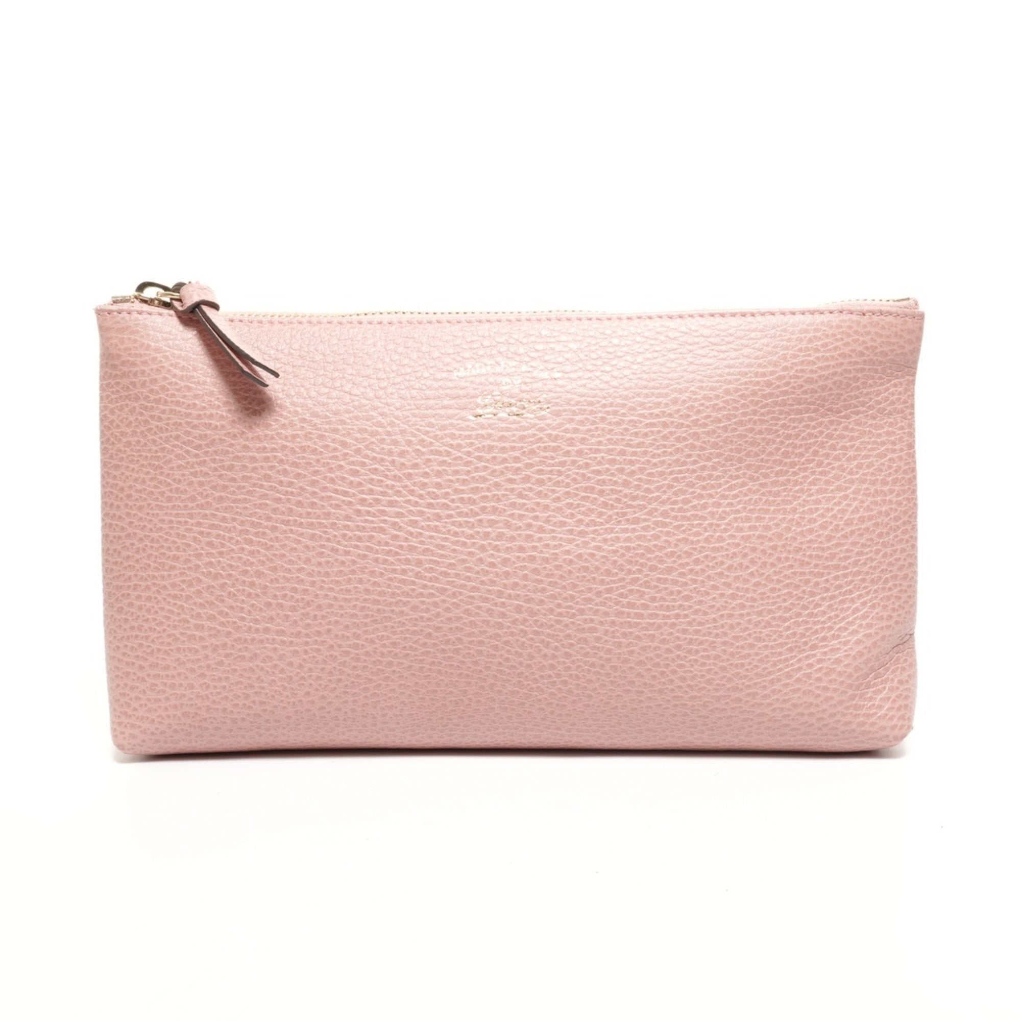 Gucci Pink Clutch Bag Pouch (Pre-Owned)