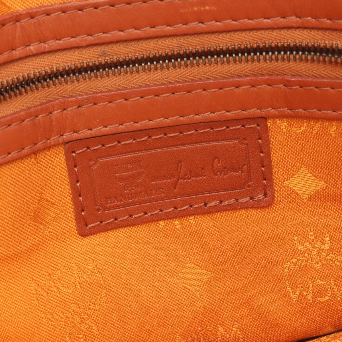 Mcm Brown Leather Handbag (Pre-Owned)