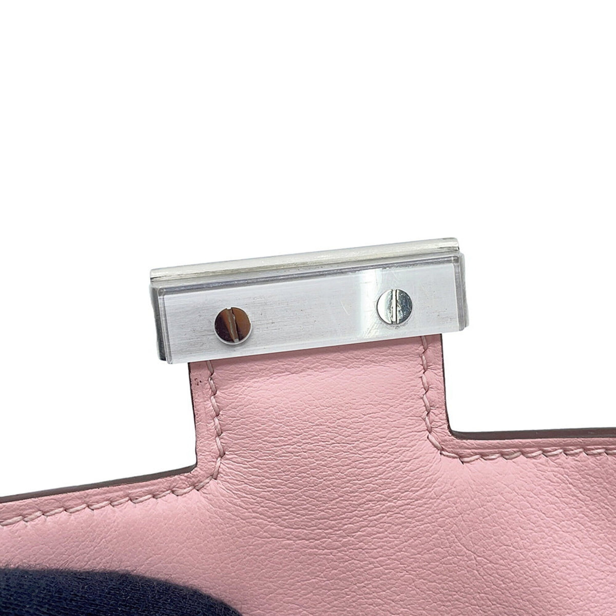 Hermes Constance Rose Sakura Swift Leather Handbag Shoulder Bag (Pre-Owned)