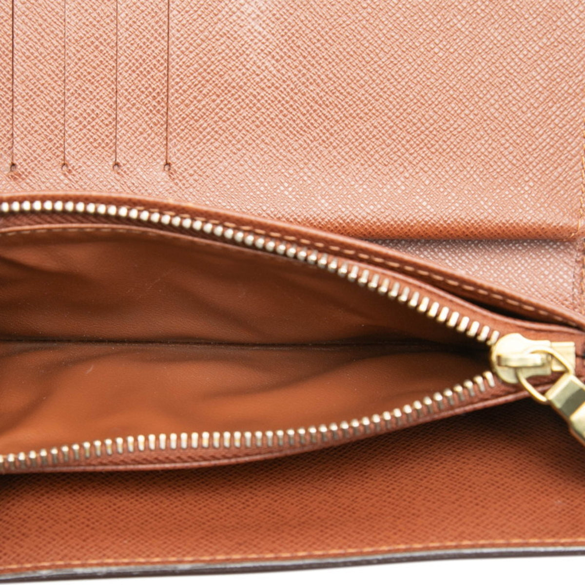 Louis Vuitton Brown Pvc Wallet (Bi-Fold) (Pre-Owned)