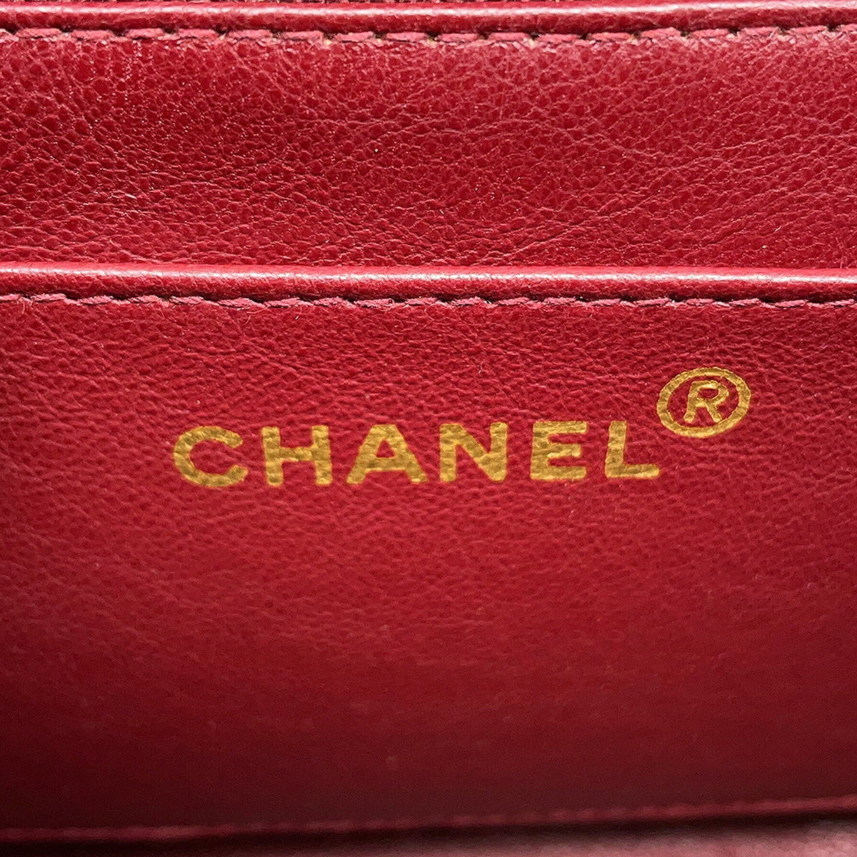 Chanel Matelasse Dark Brown Leather Handbag Shoulder Bag (Pre-Owned)