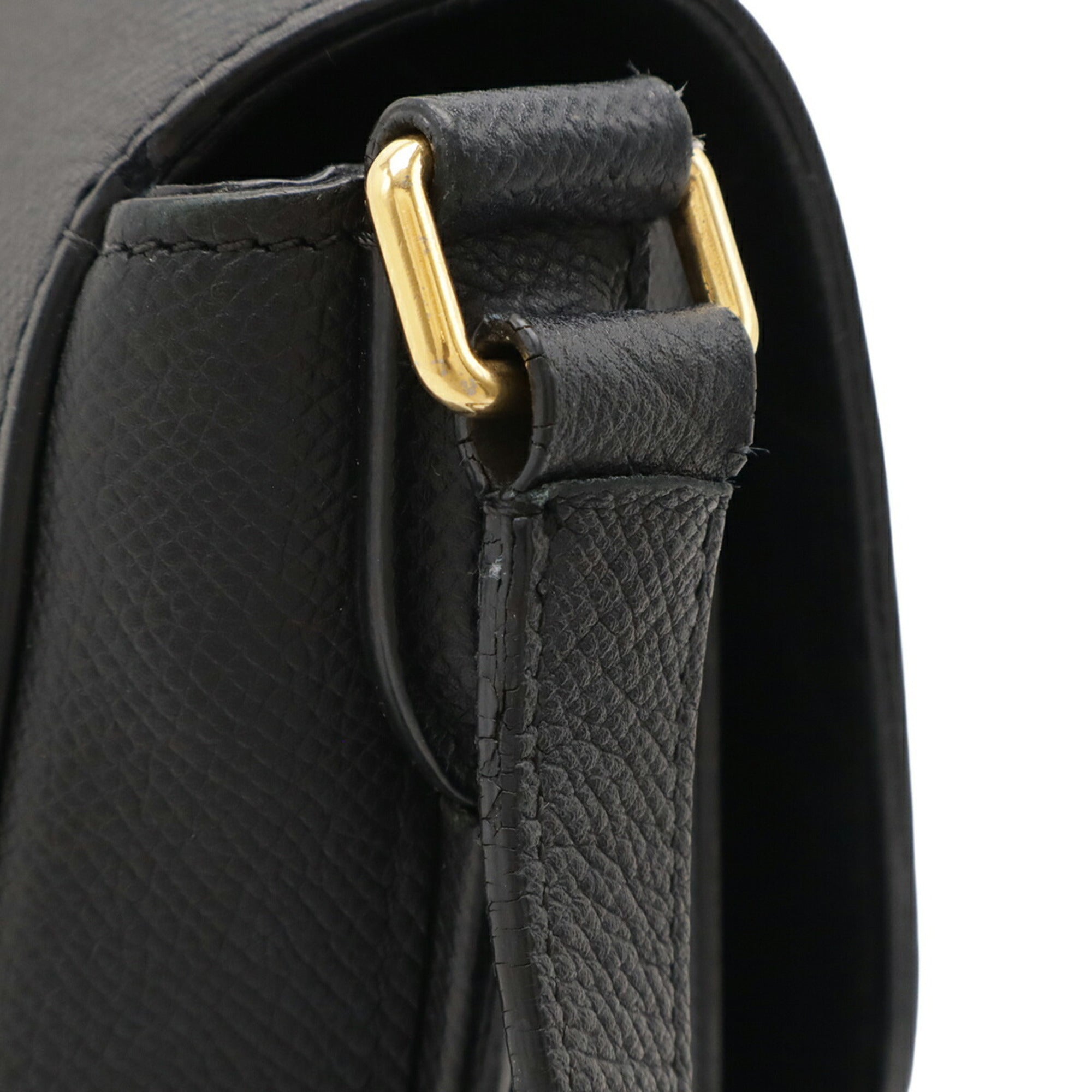 Celine Black Leather Shoulder Bag (Pre-Owned)