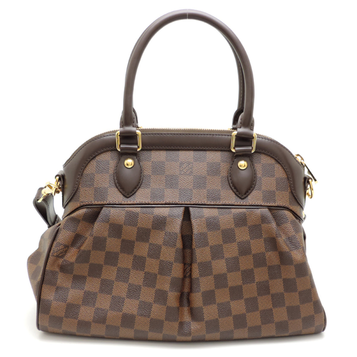 Louis Vuitton Brown Ebene Damier Canvas Handbag (Pre-Owned)