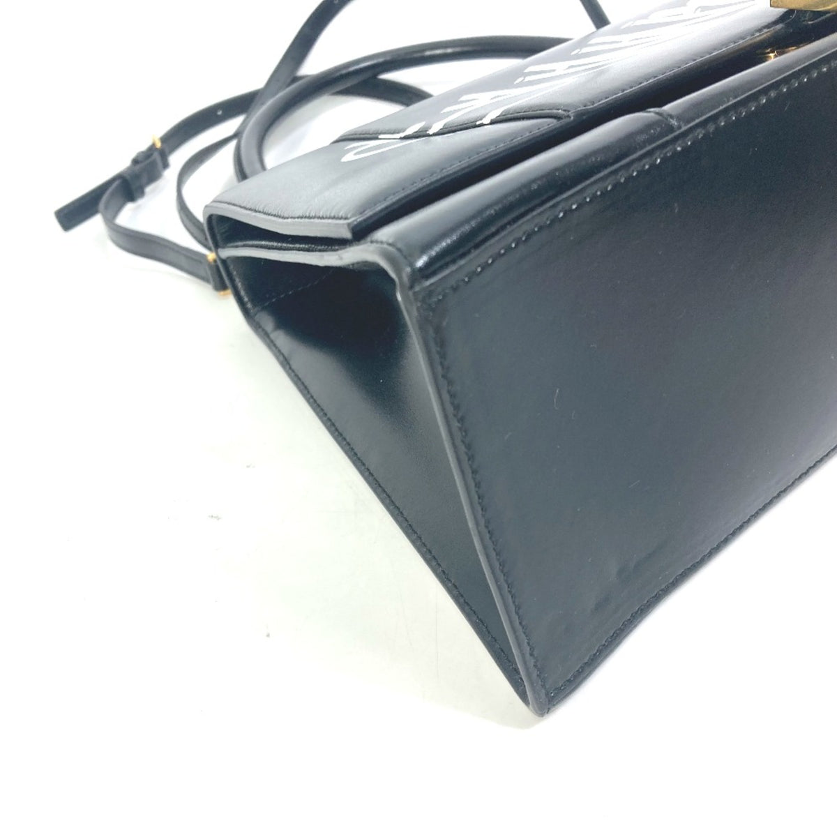 Balenciaga Black Leather Handbag (Pre-Owned)