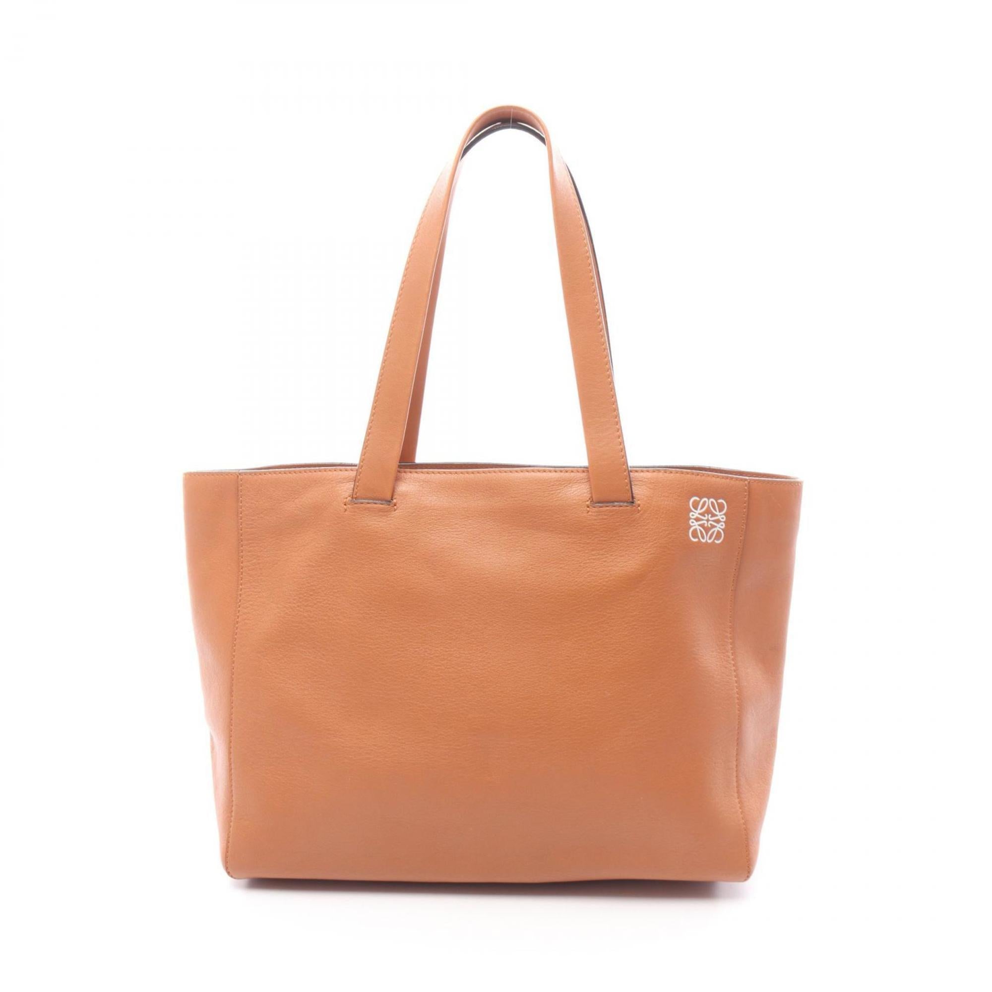 Loewe Brown Leather Tote Bag (Pre-Owned)
