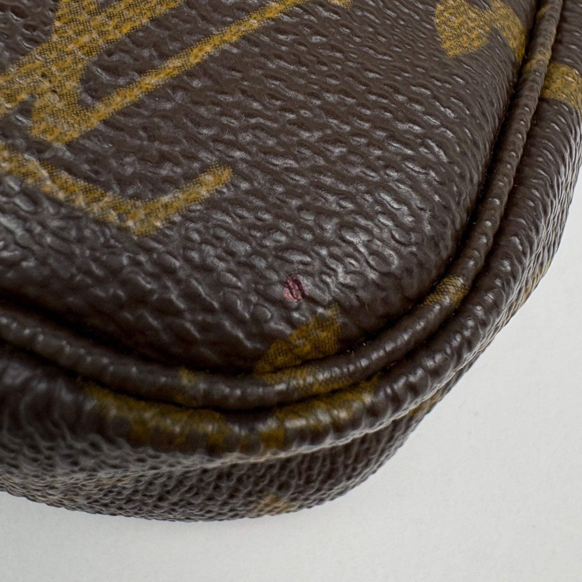 Louis Vuitton Brown Monogram Pochette Pouch (Pre-Owned)