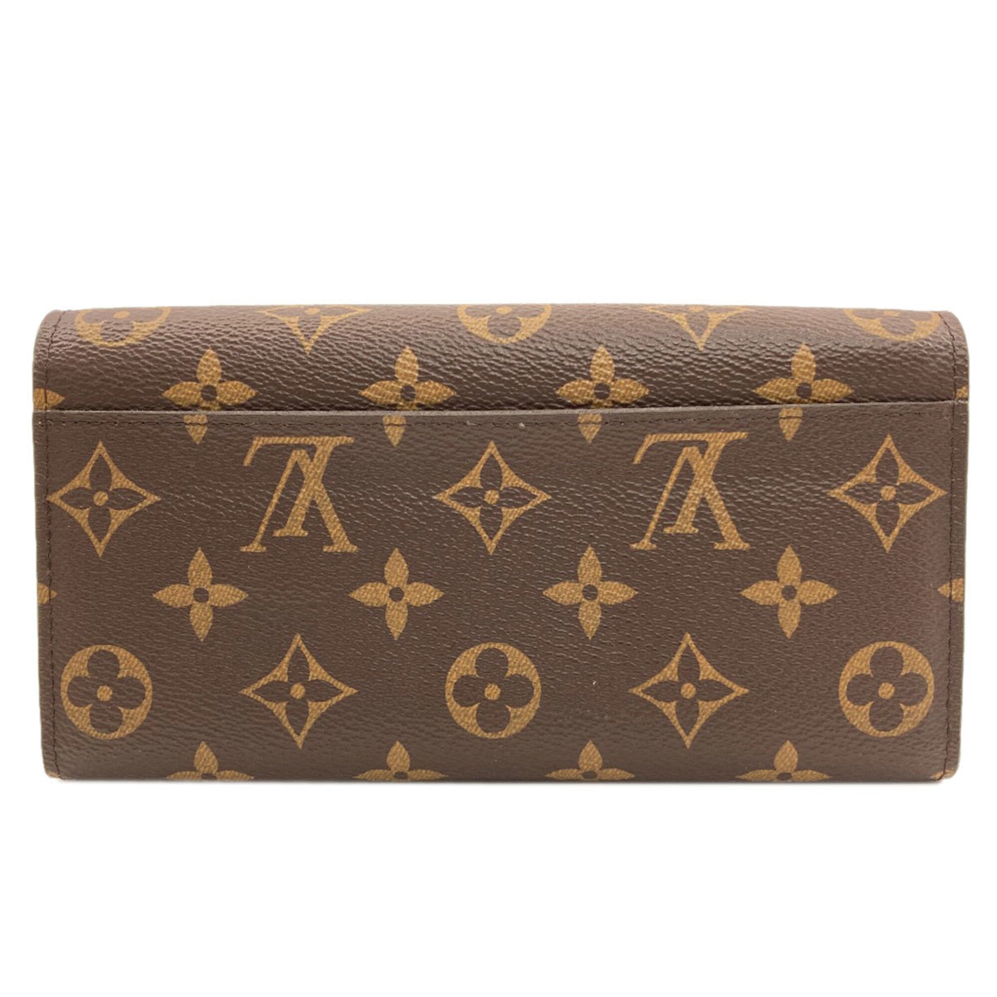 Louis Vuitton Monogram Monogram Monogram Long Wallet (Bi-Fold) (Pre-Owned)