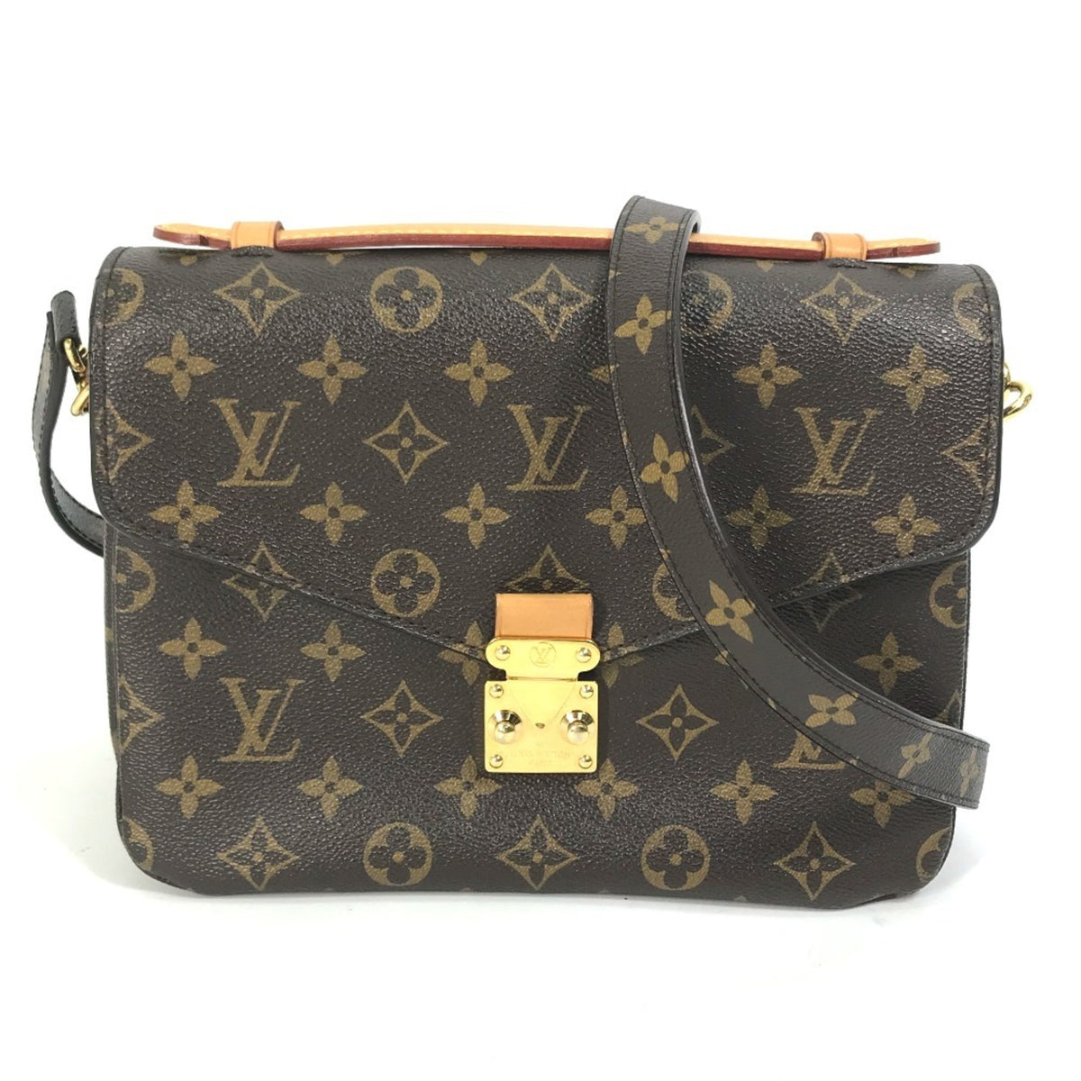 Louis Vuitton Monogram Brown Monogram Handbag Shoulder Bag (Pre-Owned)