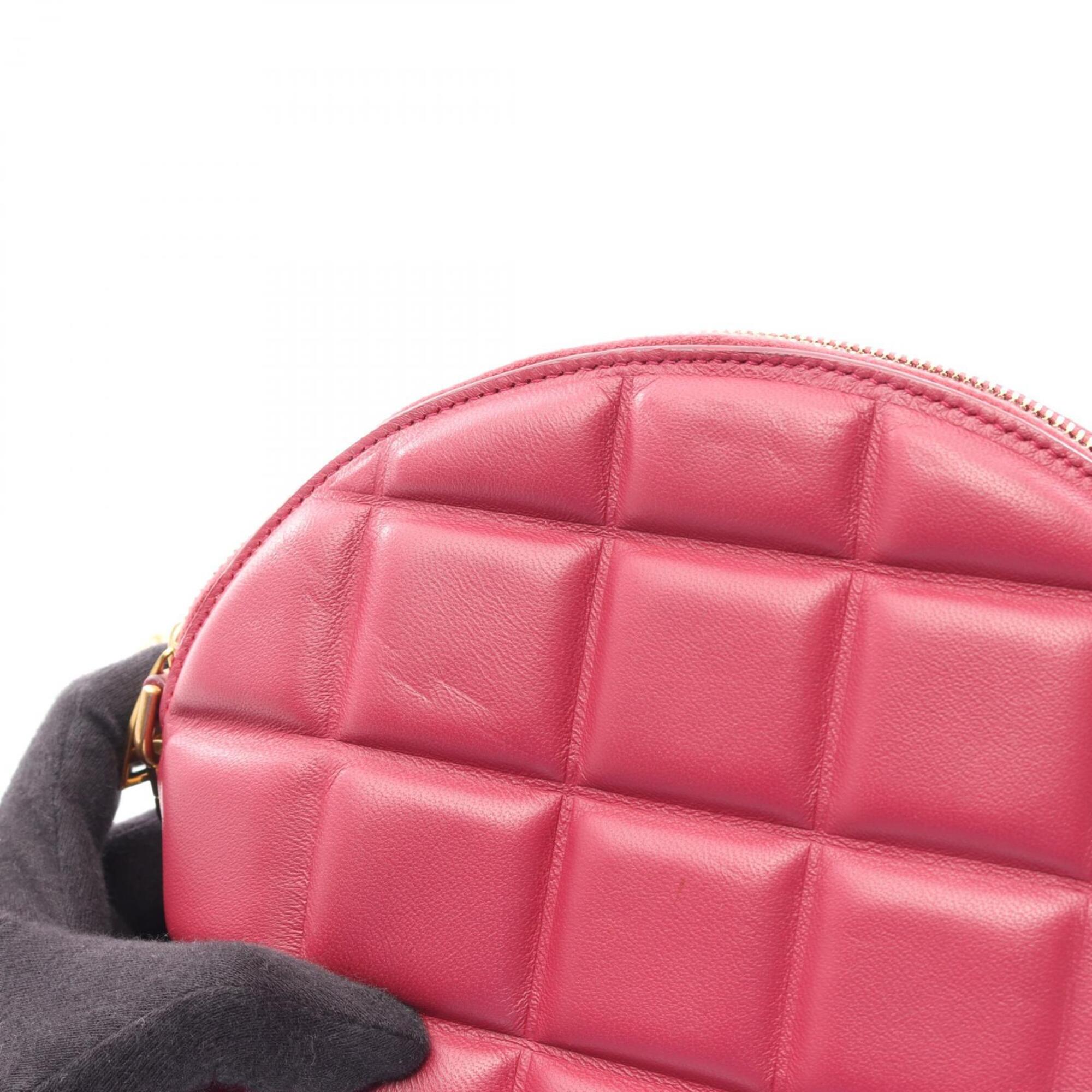 Bottega Veneta Pink Leather Shoulder Bag (Pre-Owned)