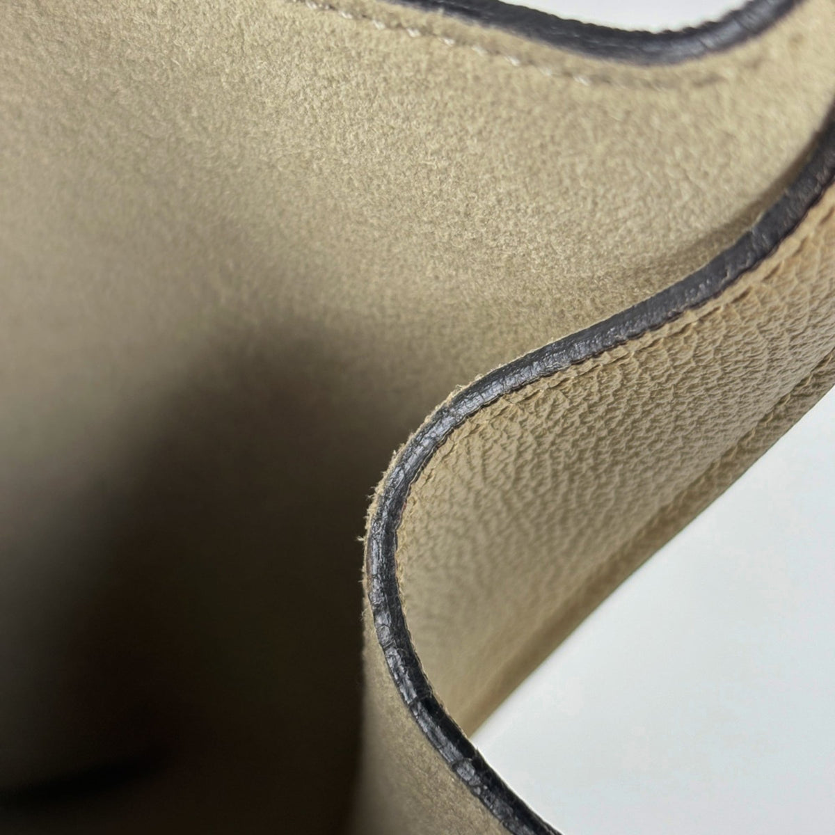 Tod's Beige Leather Handbag Shopping Bag (Pre-Owned)